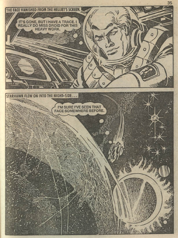 Read online Starblazer comic -  Issue #186 - 34