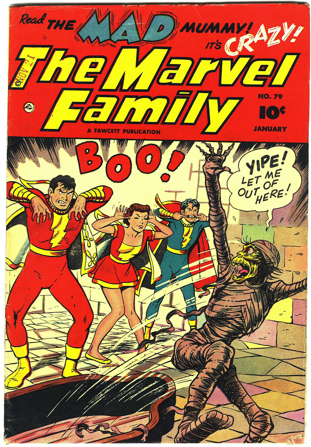 Read online The Marvel Family comic -  Issue #79 - 1