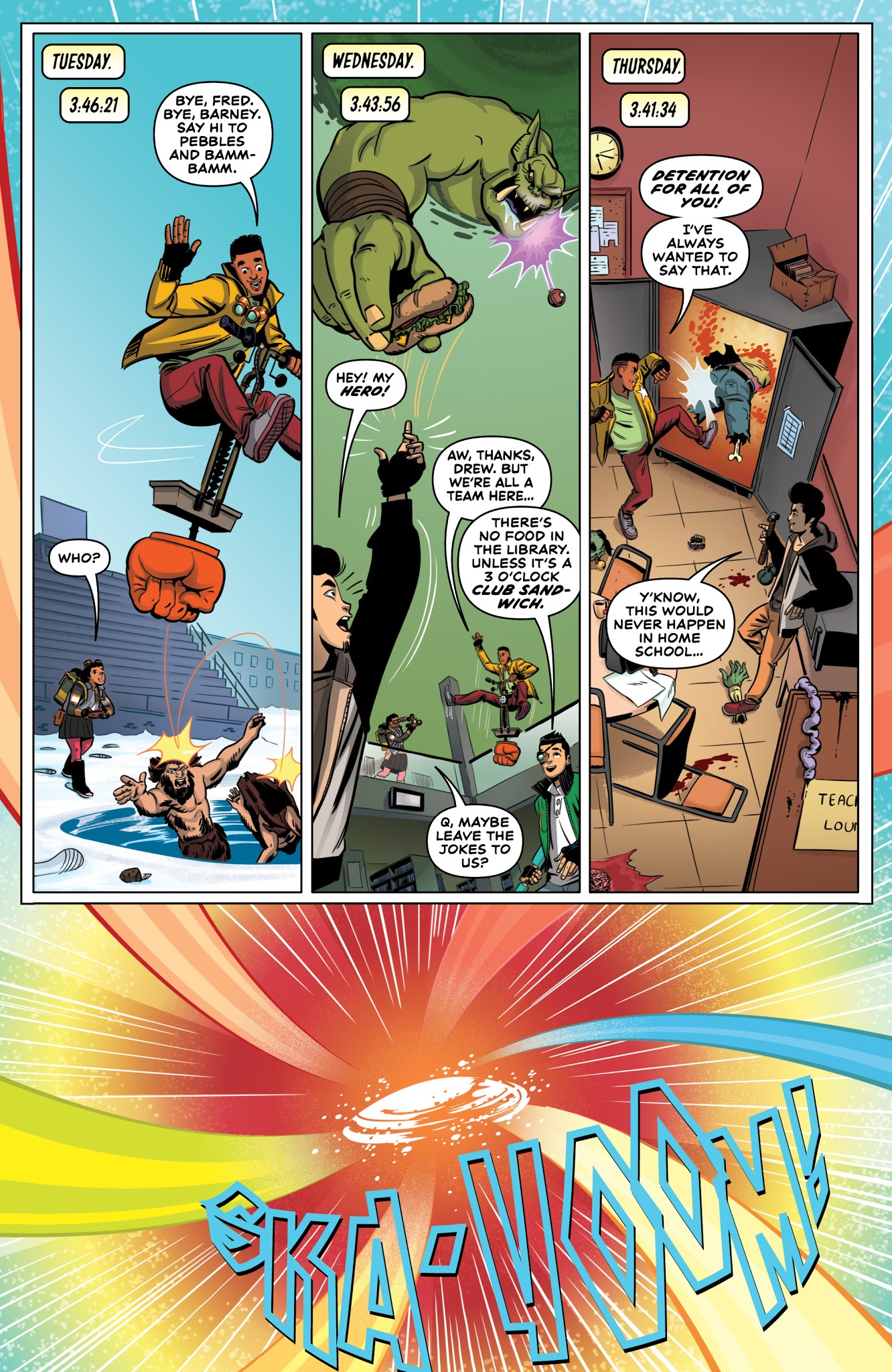 Read online Three O'Clock Club comic -  Issue #2 - 17