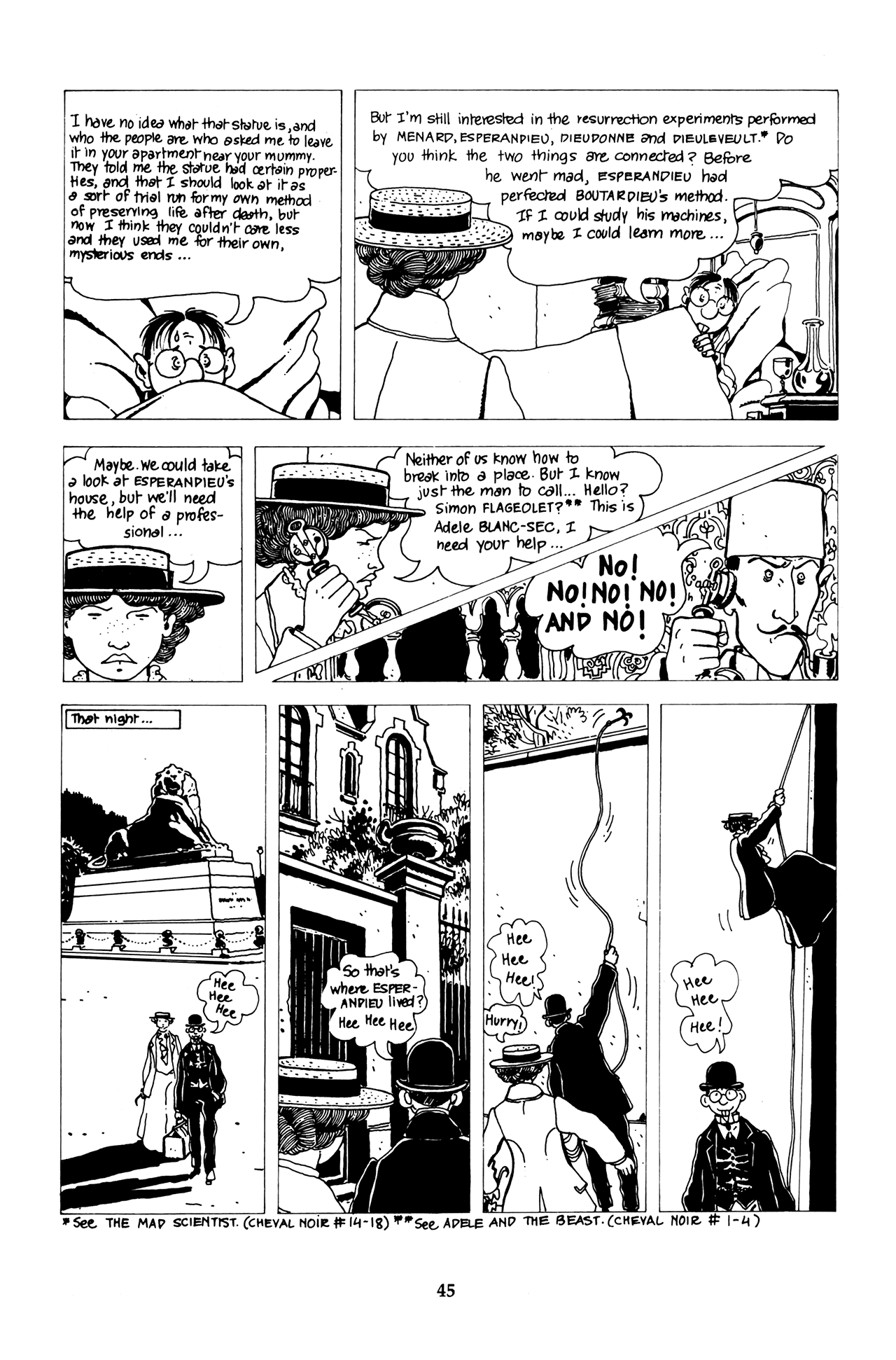 Read online Cheval Noir comic -  Issue #21 - 47