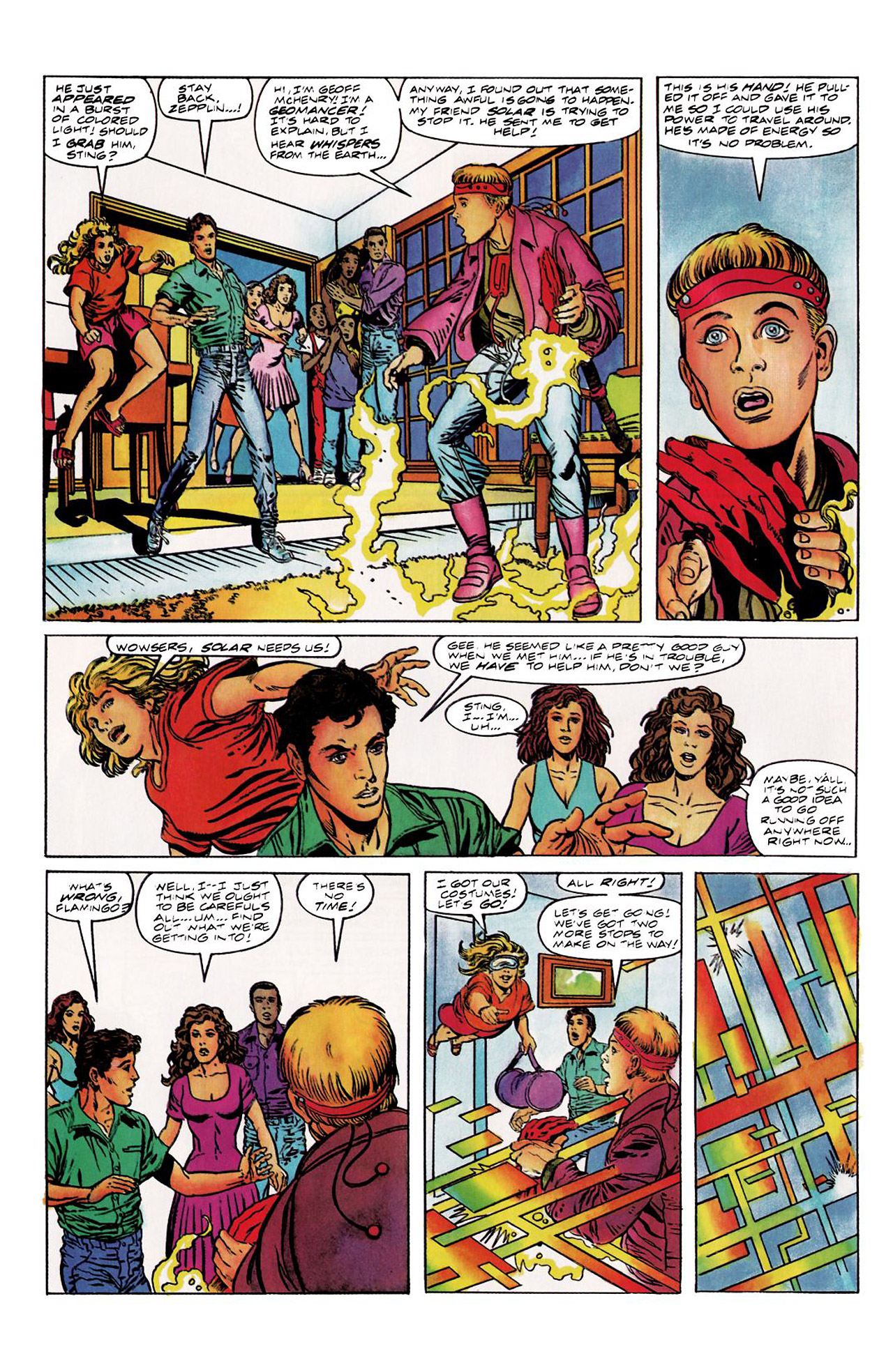 Read online Harbinger (1992) comic -  Issue #8 - 5