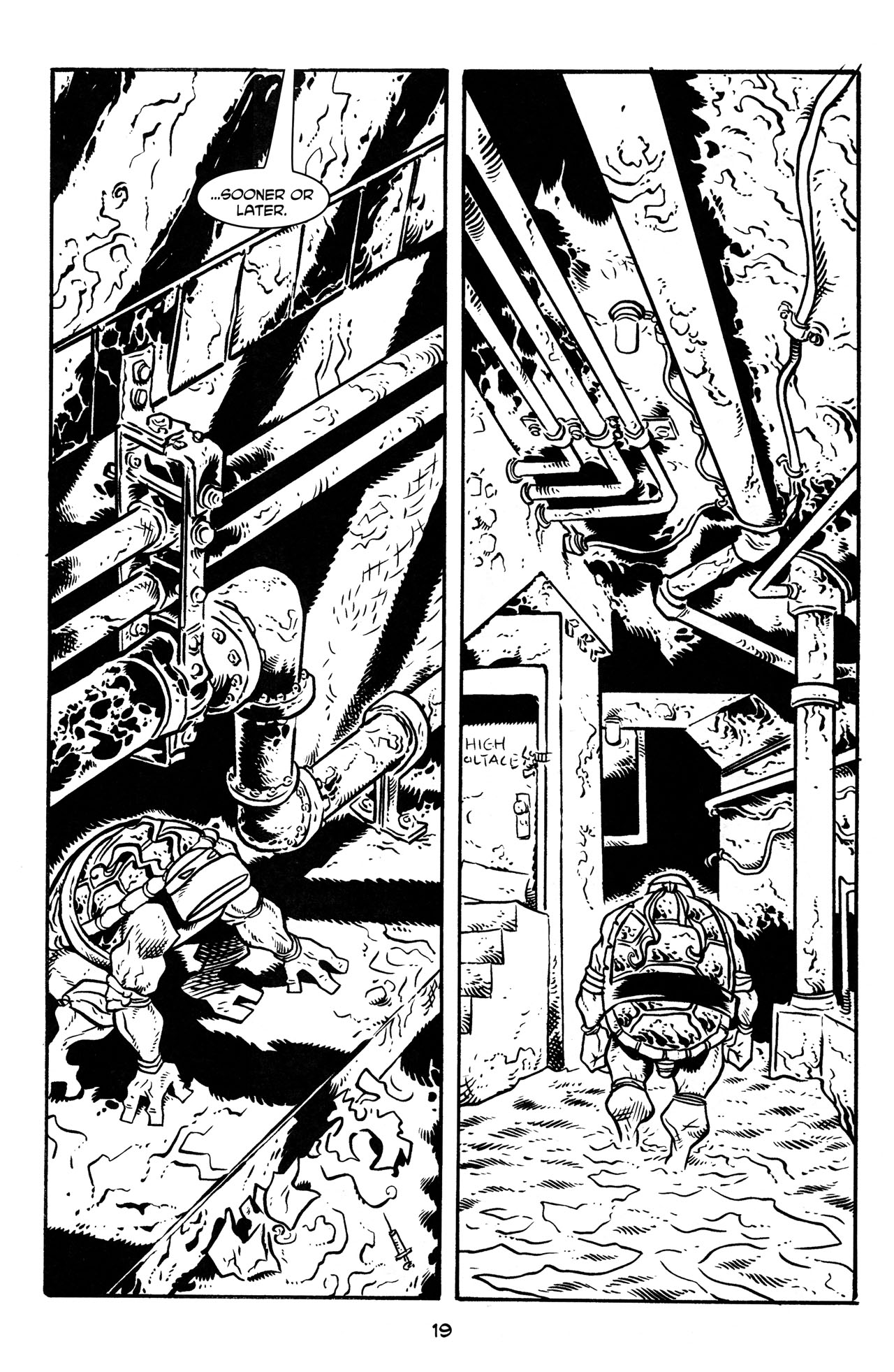 Read online Michelangelo The Third Kind comic -  Issue #2 - 21