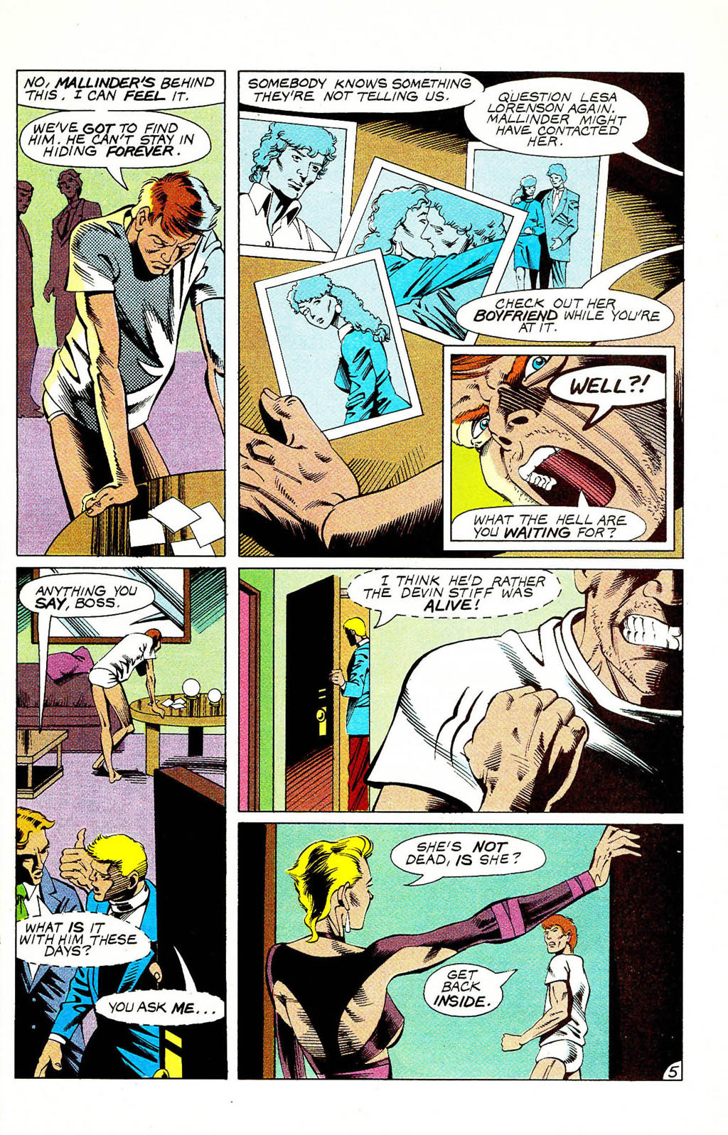 Read online Whisper (1986) comic -  Issue #4 - 6
