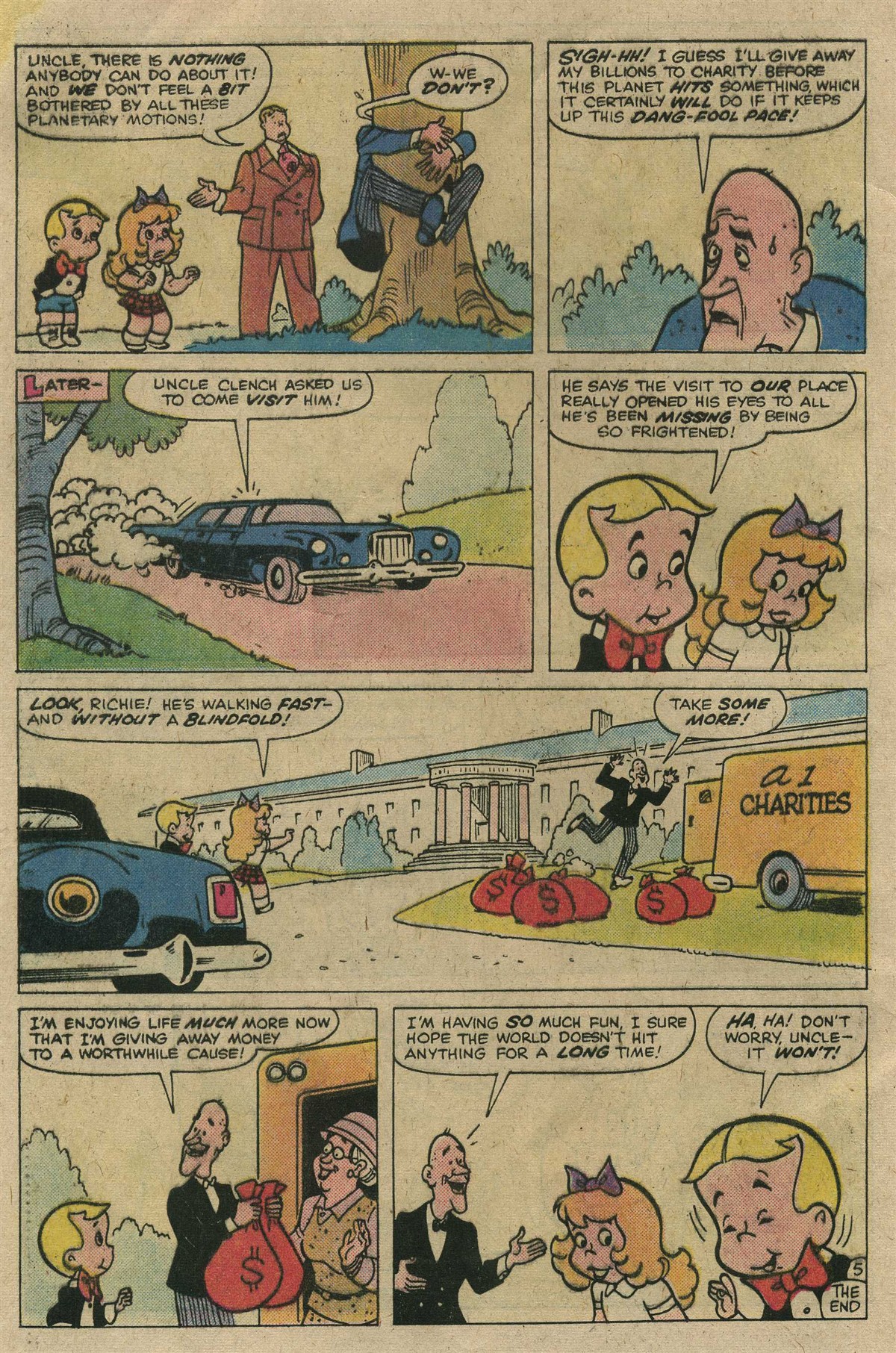 Read online Richie Rich & His Girl Friends comic -  Issue #4 - 32
