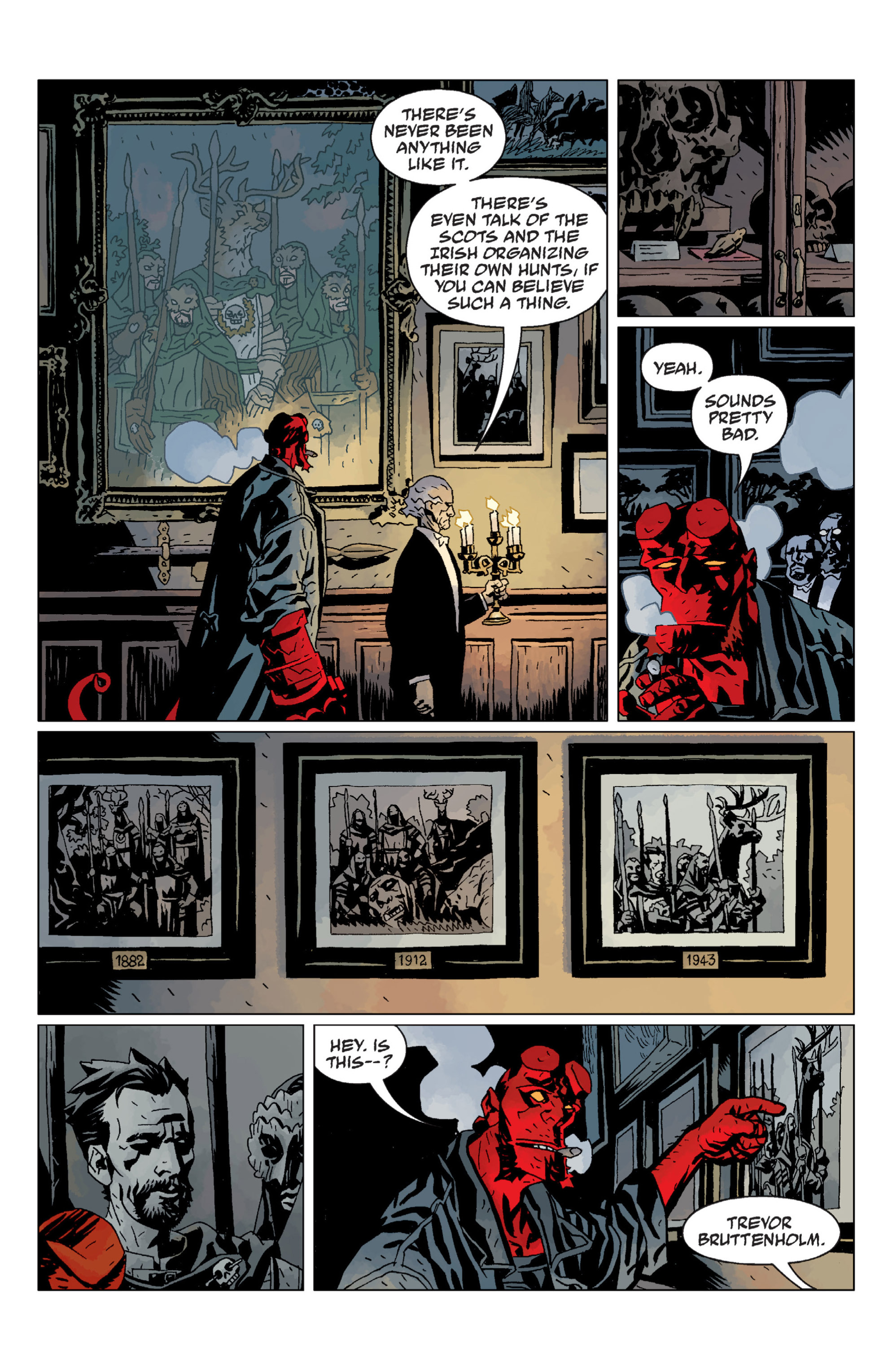 Read online Hellboy comic -  Issue #9 - 22