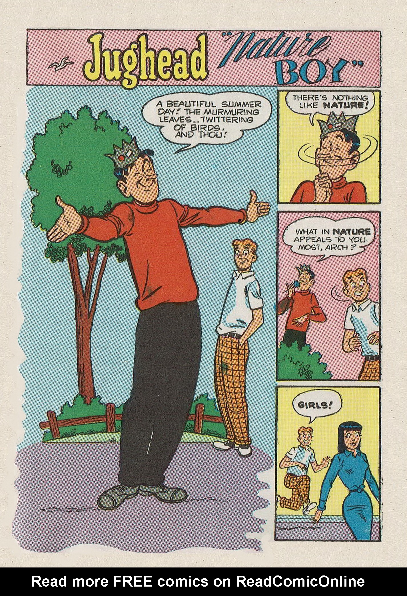 Read online Jughead Jones Comics Digest comic -  Issue #70 - 85