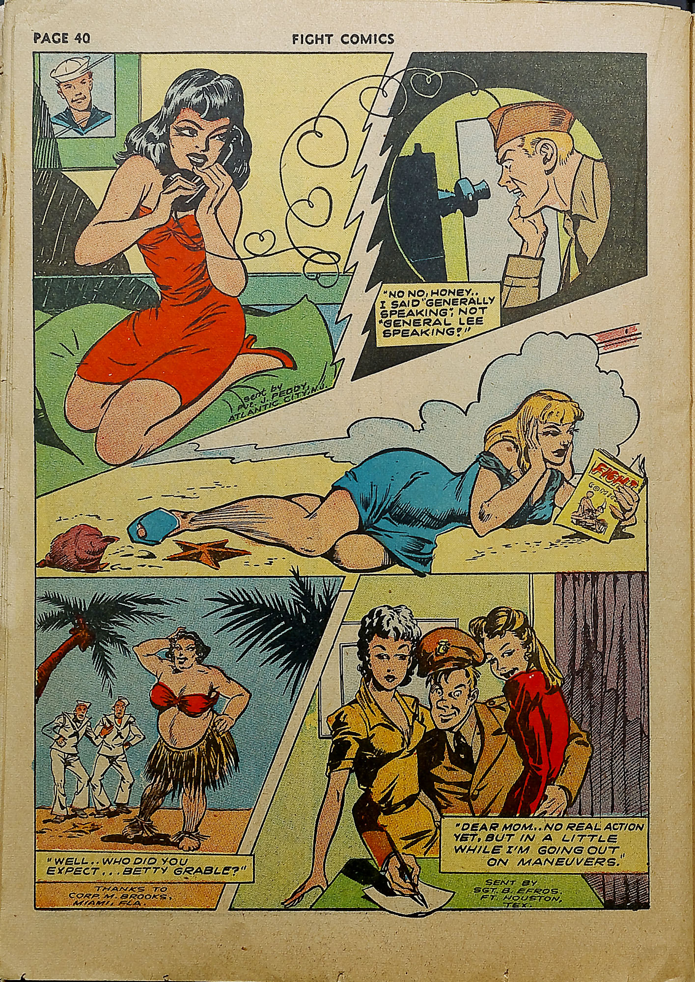 Read online Fight Comics comic -  Issue #25 - 42