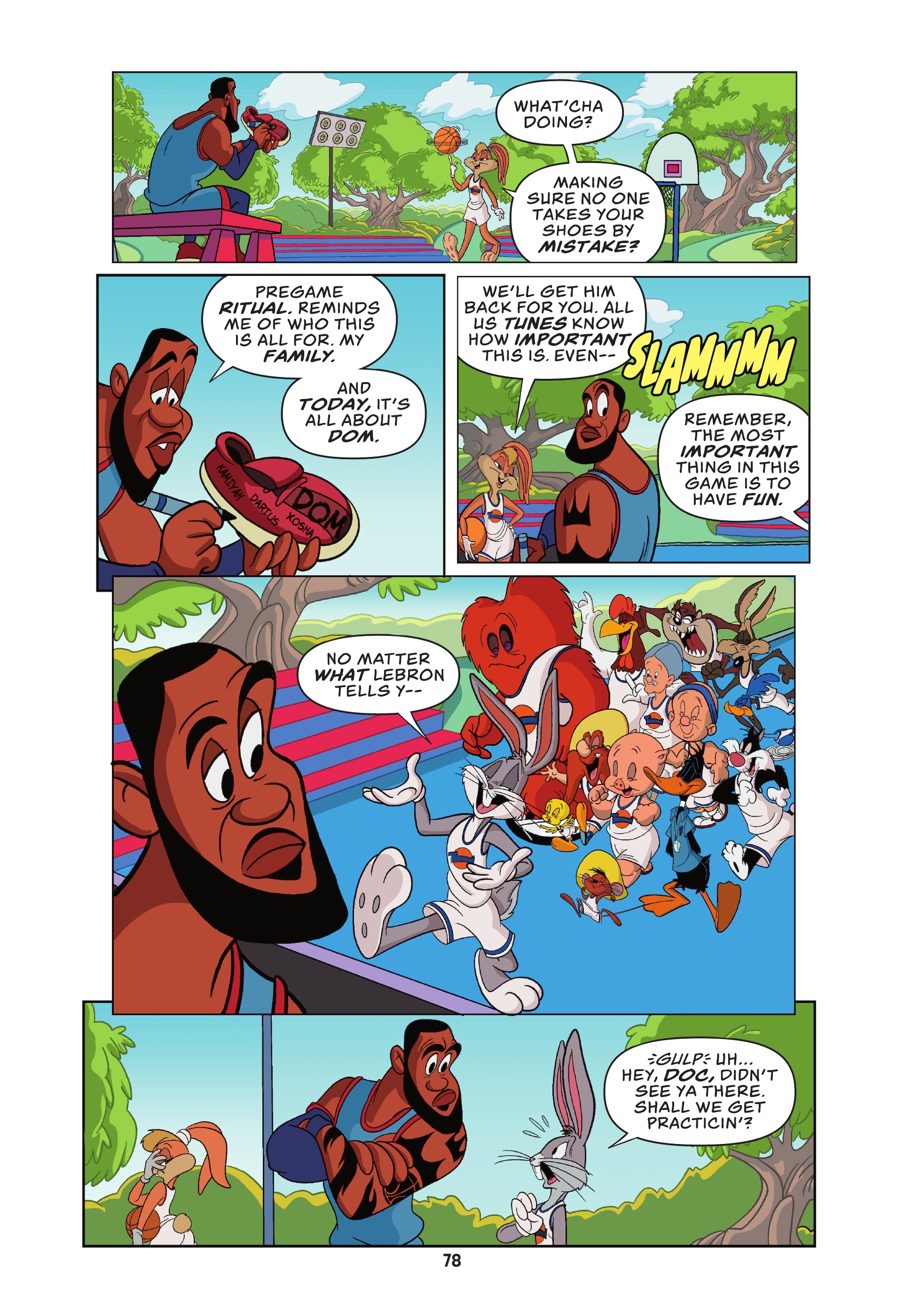 Read online Space Jam: A New Legacy comic -  Issue # TPB - 71