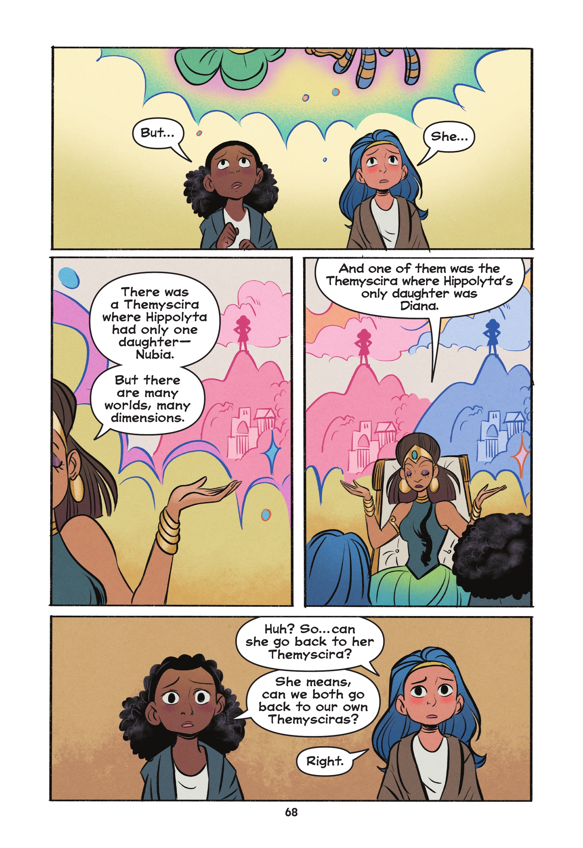 Read online Diana and Nubia: Princesses of the Amazons comic -  Issue # TPB (Part 1) - 66