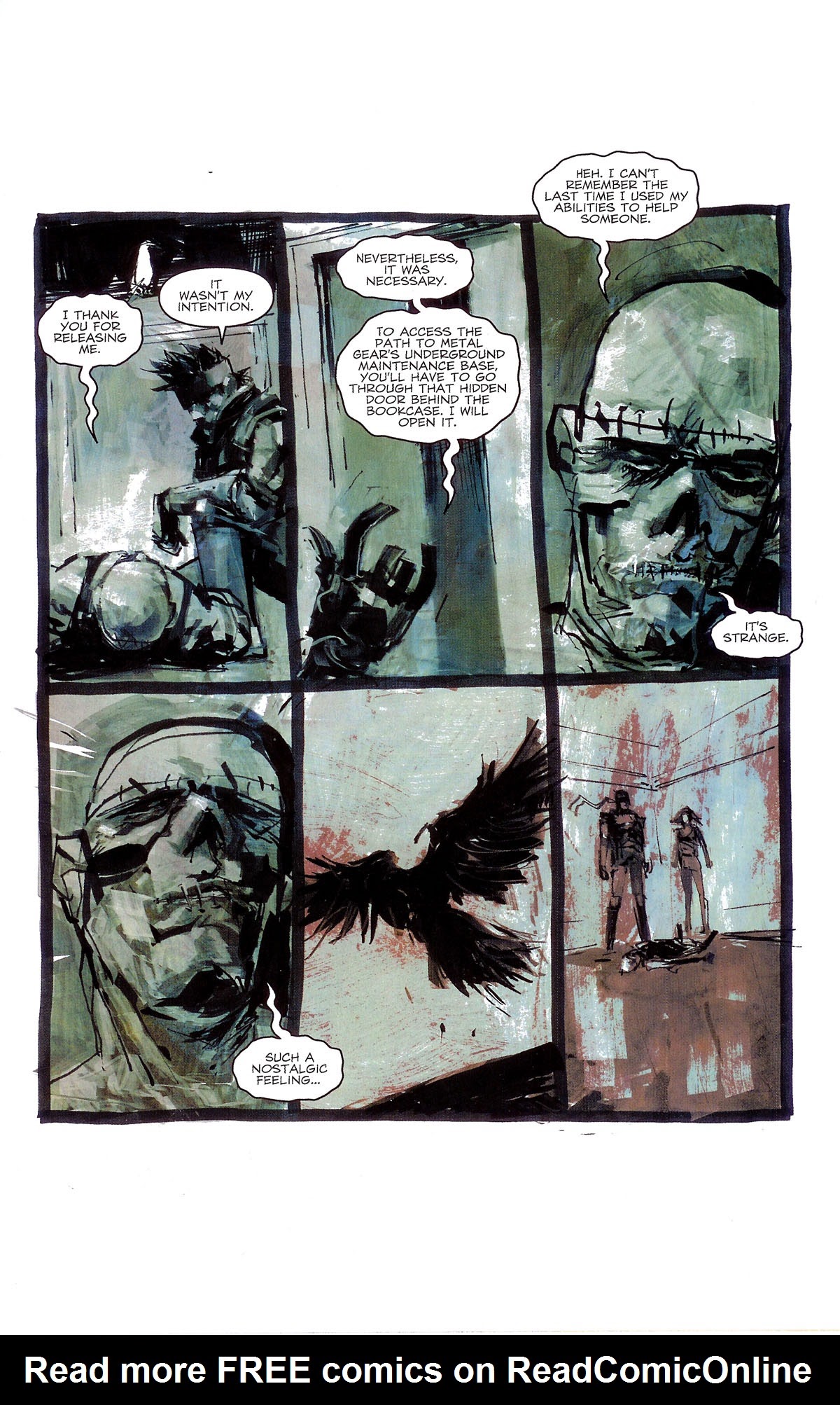 Read online Metal Gear Solid comic -  Issue #8 - 11