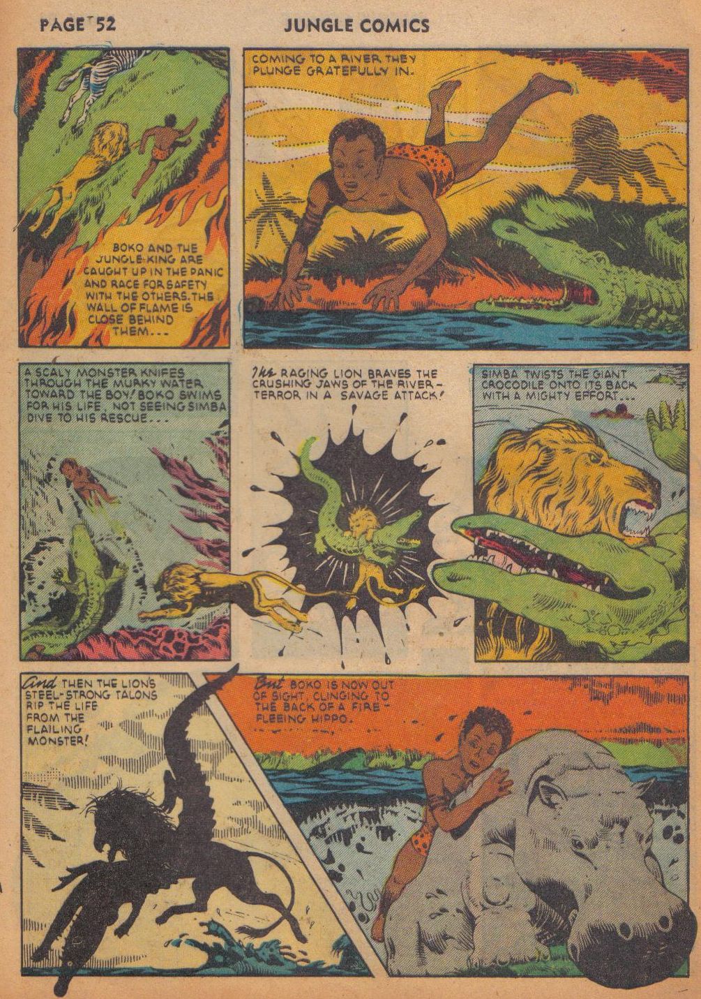 Read online Jungle Comics comic -  Issue #29 - 53