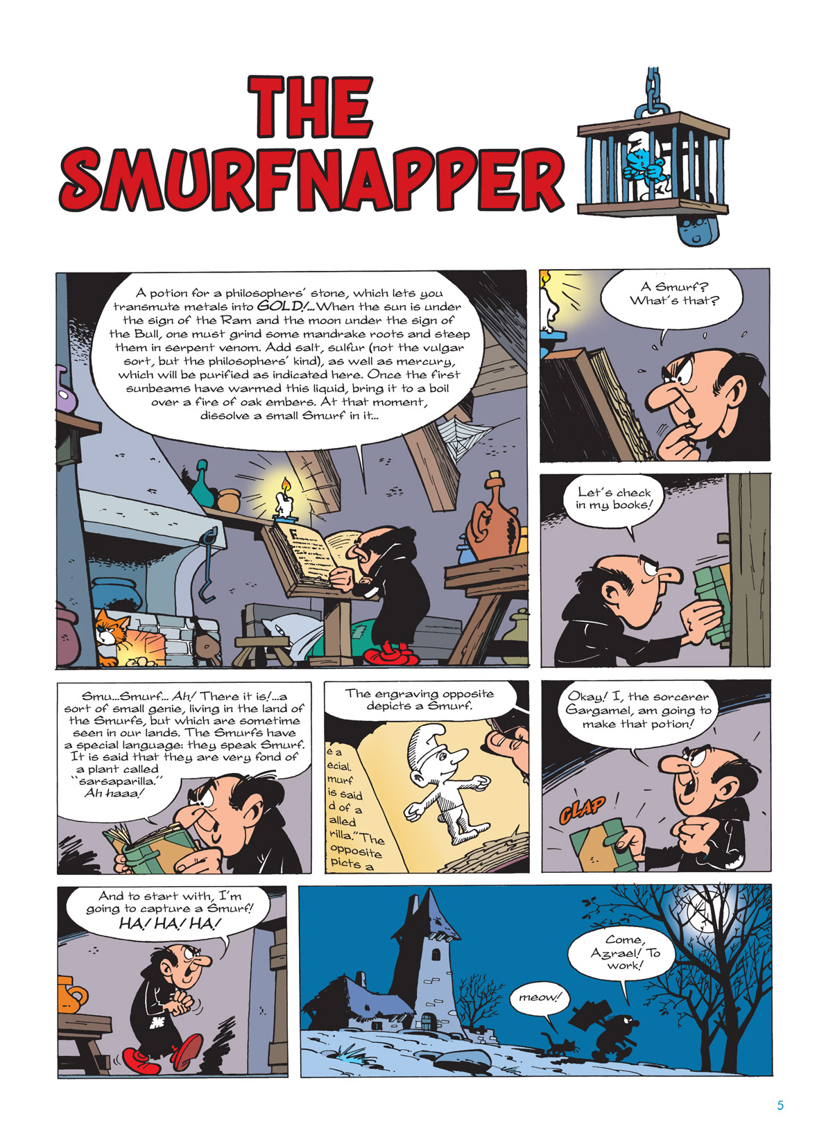 Read online The Smurfs comic -  Issue #9 - 5