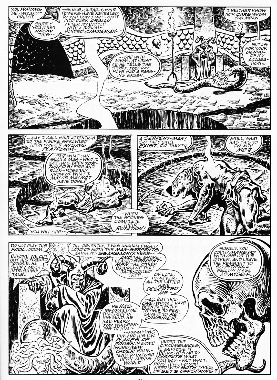 The Savage Sword Of Conan issue 191 - Page 33