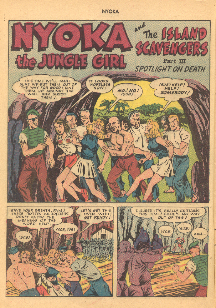Read online Nyoka the Jungle Girl (1945) comic -  Issue #42 - 16