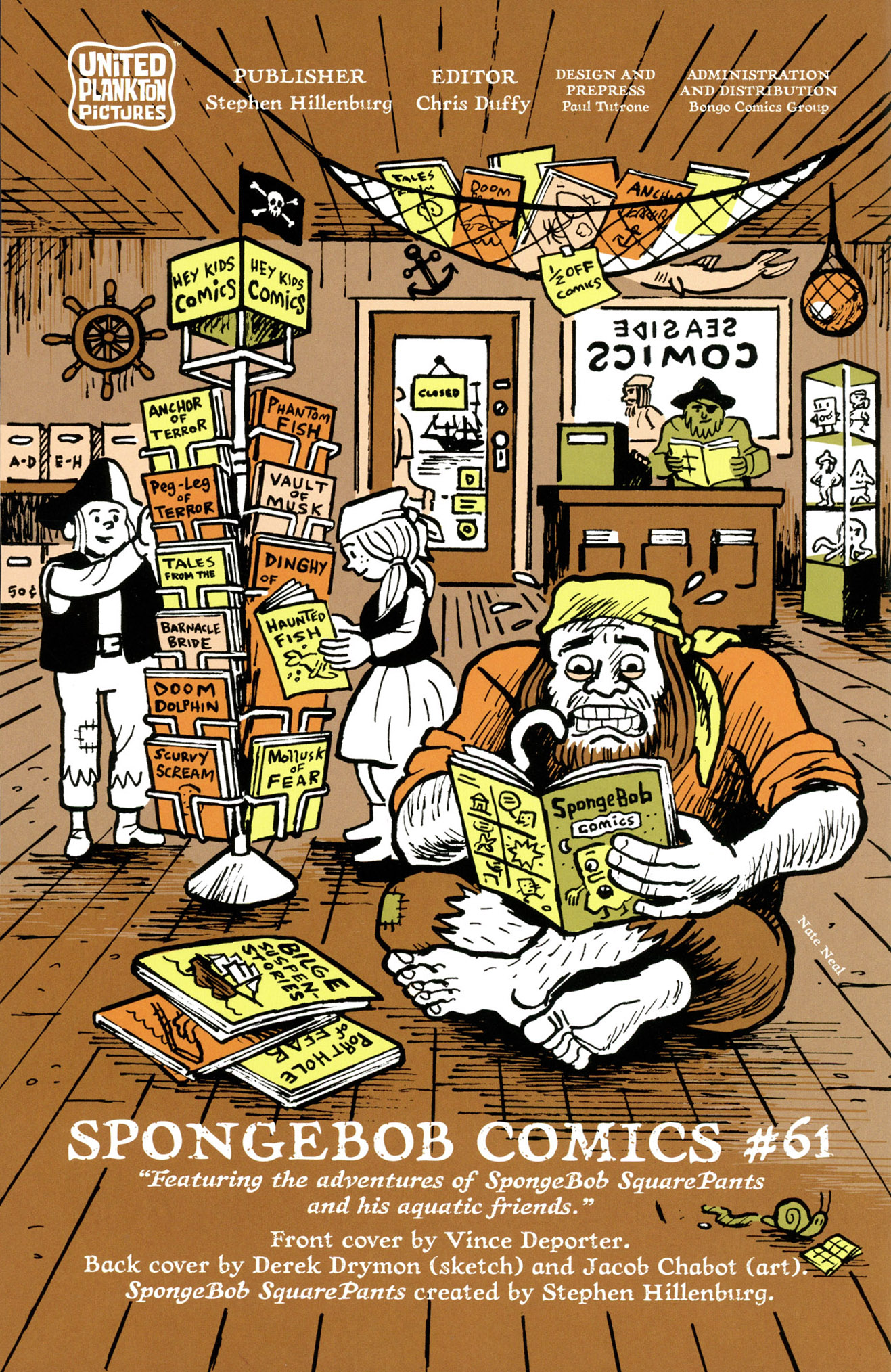 Read online SpongeBob Comics comic -  Issue #61 - 2