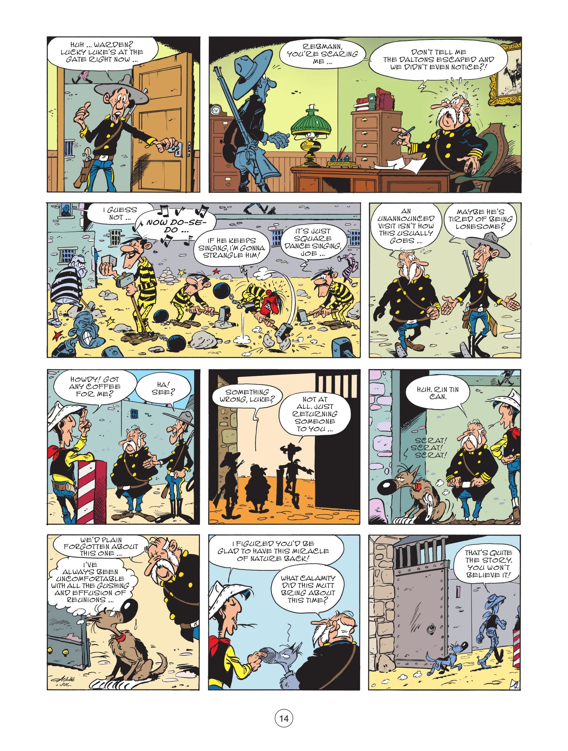 Read online A Lucky Luke Adventure comic -  Issue #82 - 16