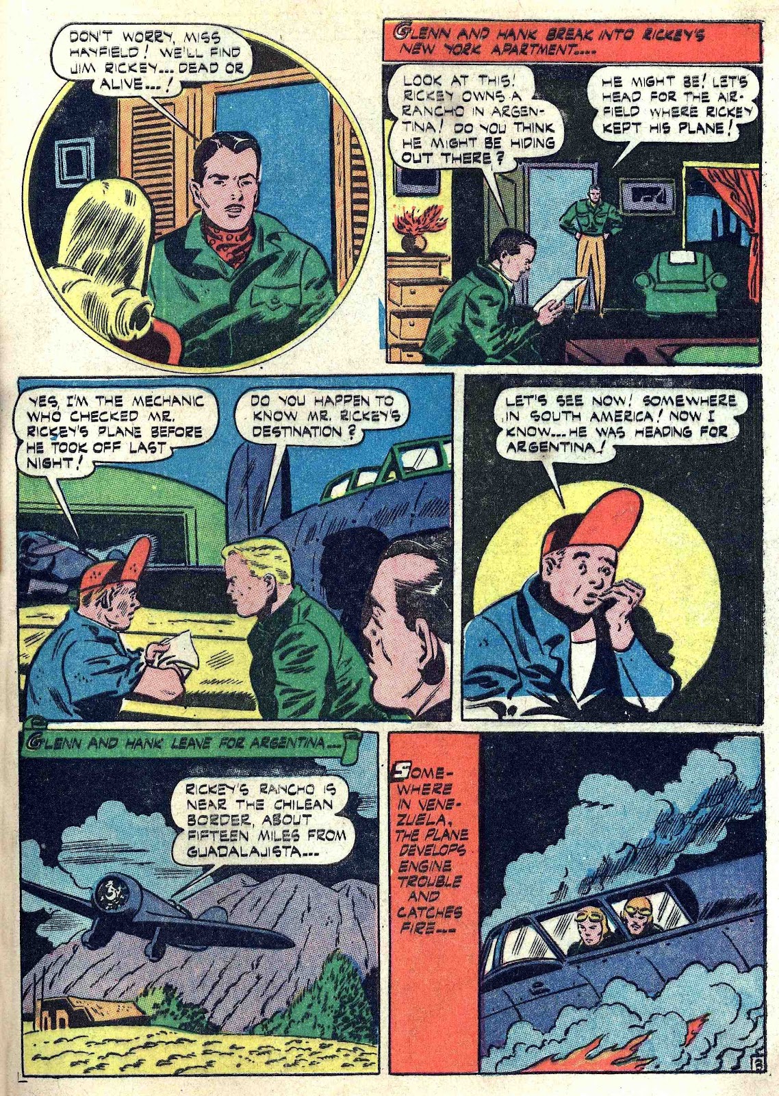 Captain Aero Comics issue 26 - Page 13