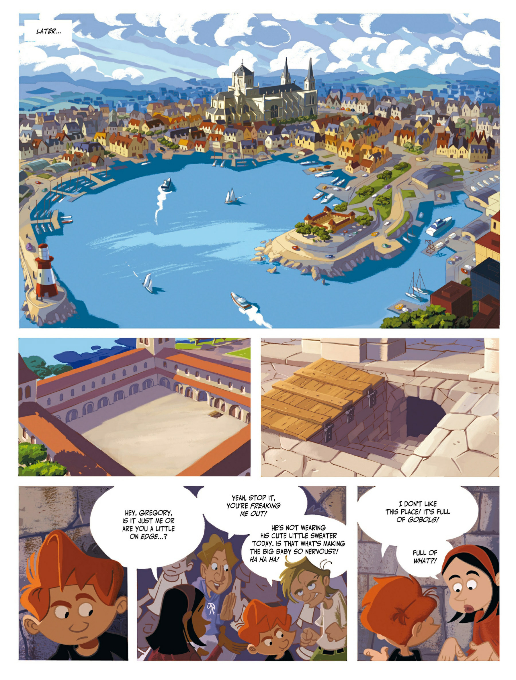 Read online Gregory and the Gargoyles comic -  Issue #2 - 4