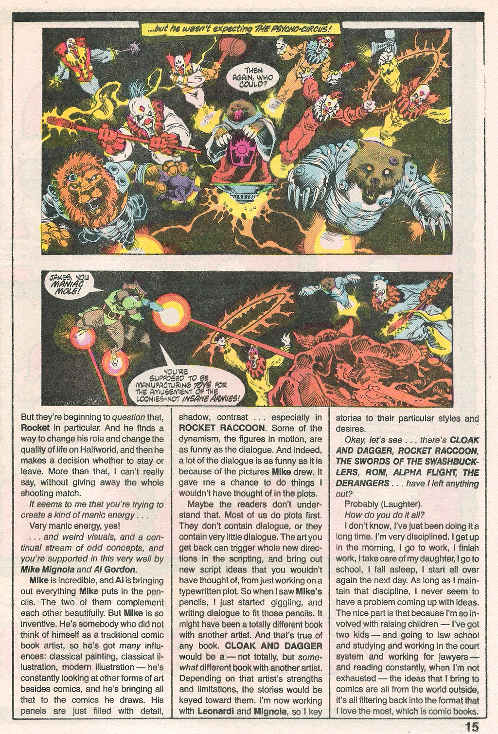 Read online Marvel Age comic -  Issue #25 - 17