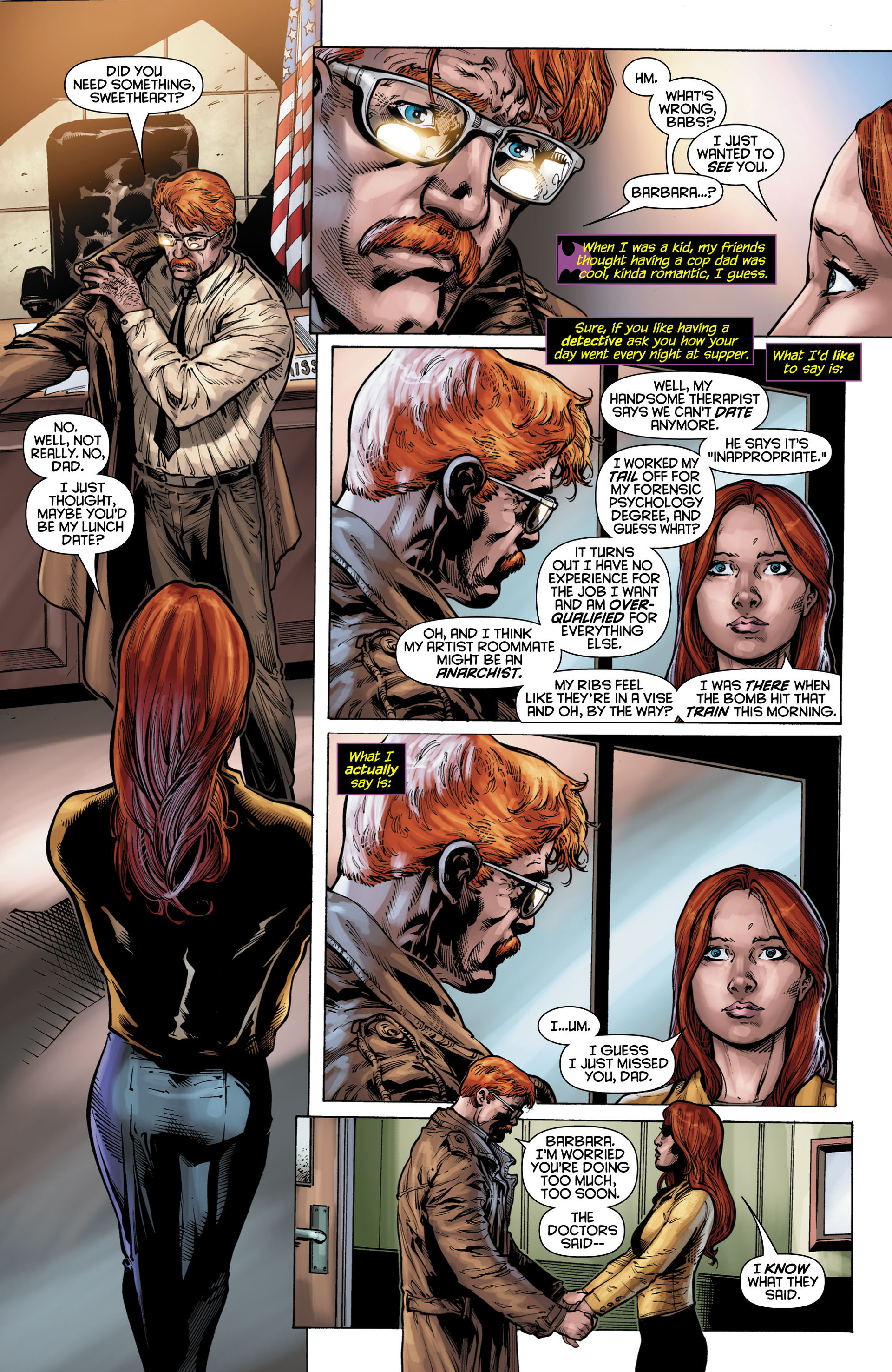 Read online Batgirl (2011) comic -  Issue # _TPB The Darkest Reflection - 57