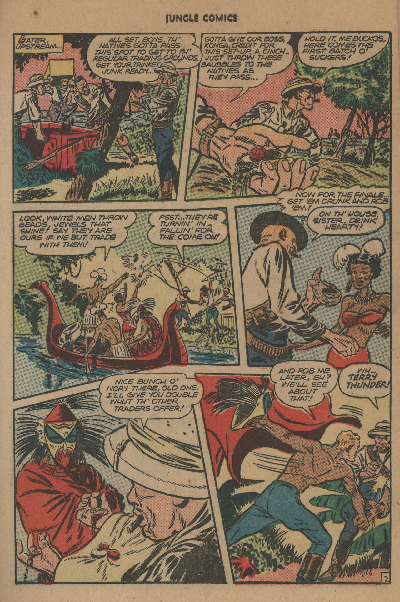 Read online Jungle Comics comic -  Issue #80 - 37