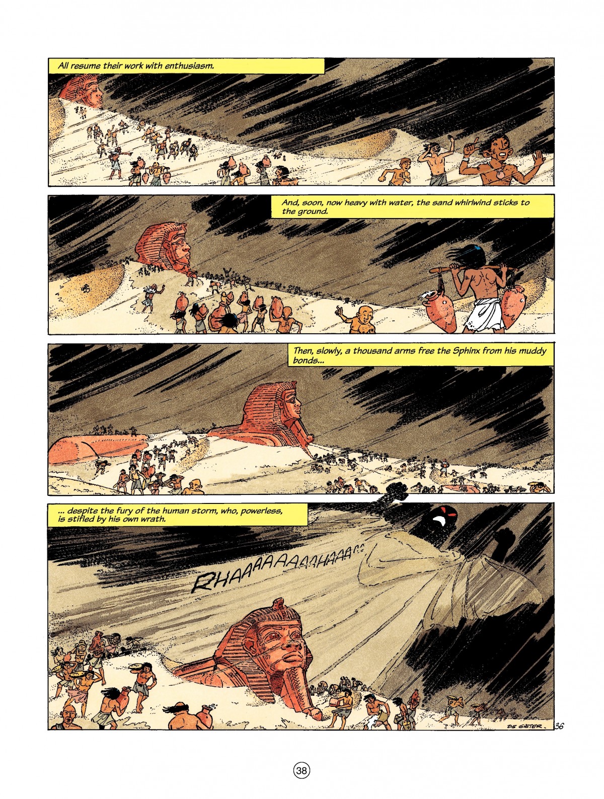 Read online Papyrus comic -  Issue #5 - 38
