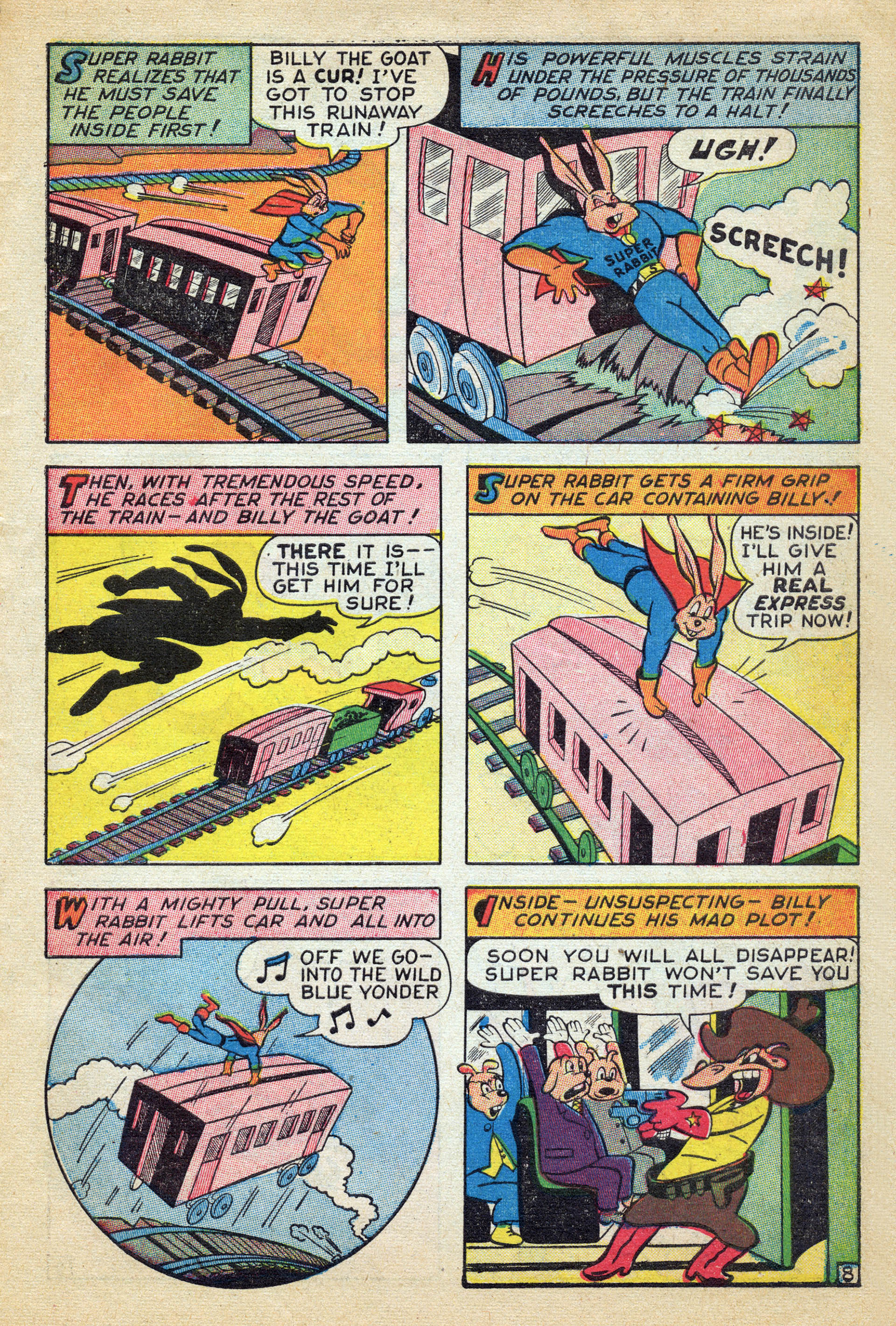 Read online Super Rabbit comic -  Issue #9 - 43
