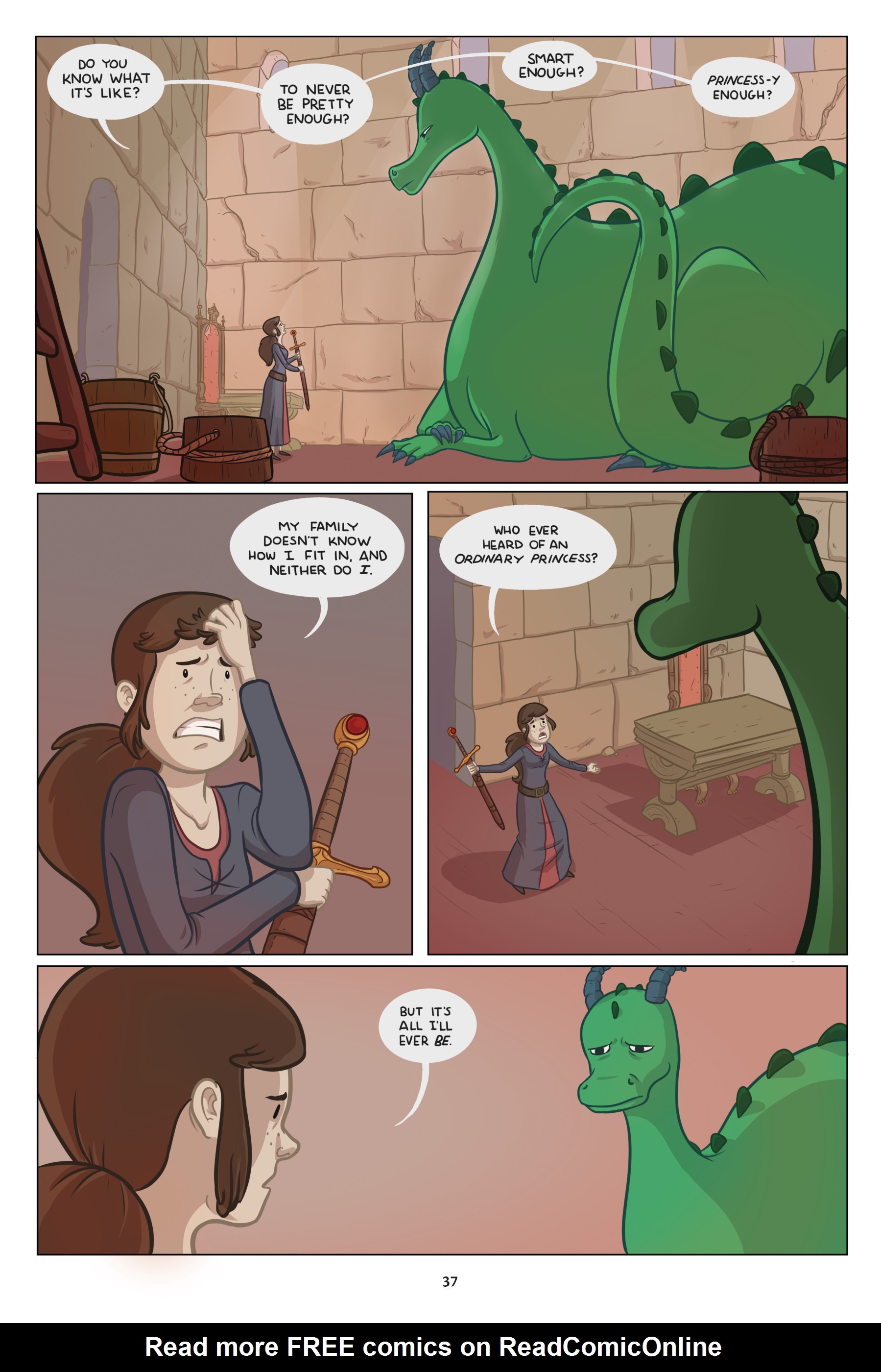 Read online Extraordinary: A Story of an Ordinary Princess comic -  Issue # TPB (Part 1) - 38