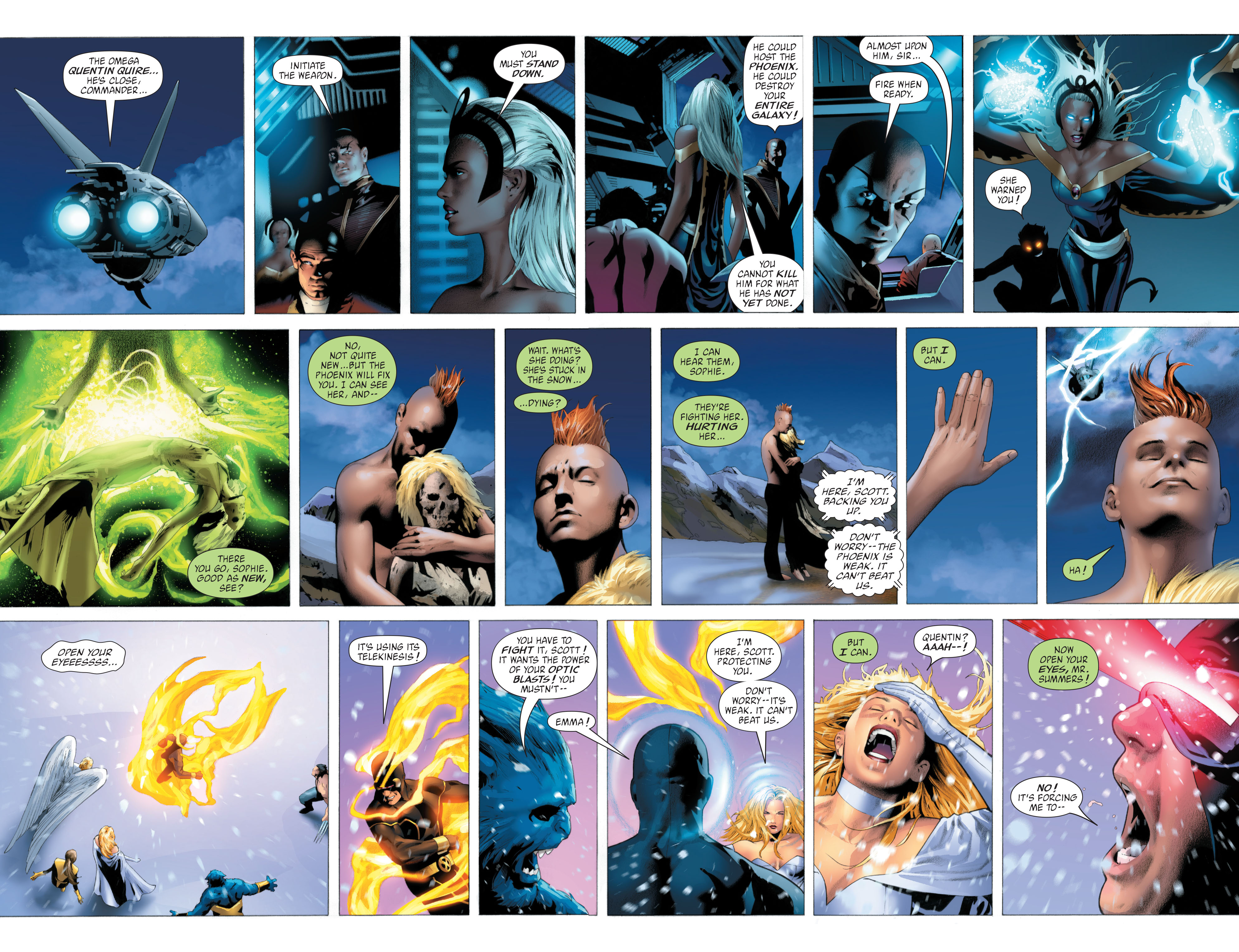 Read online X-Men: Phoenix - Endsong comic -  Issue #4 - 3