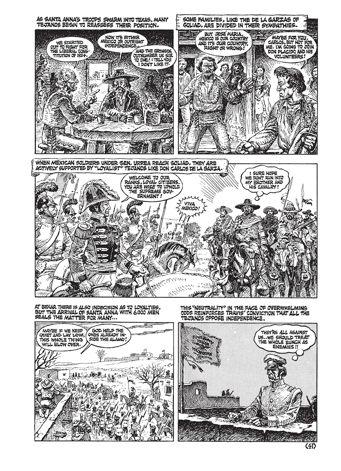 Jack Jackson's American History: Los Tejanos and Lost Cause issue TPB (Part 1) - Page 45