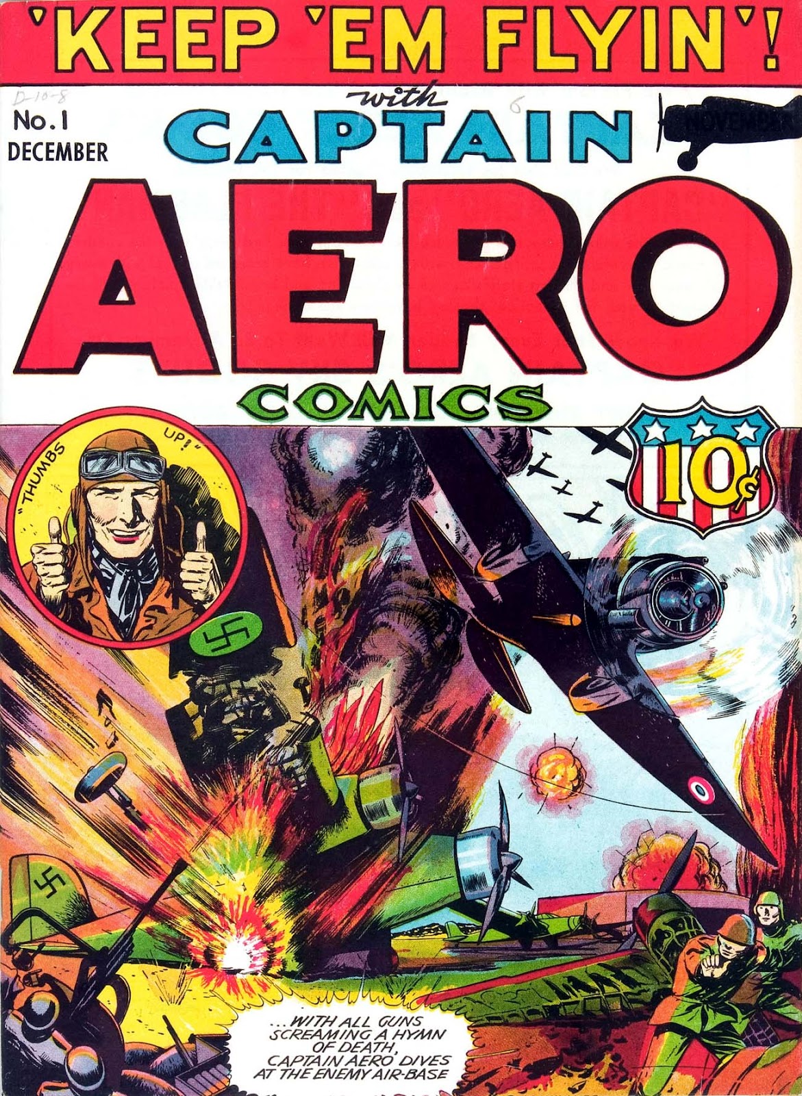 Captain Aero Comics issue 1 - Page 1