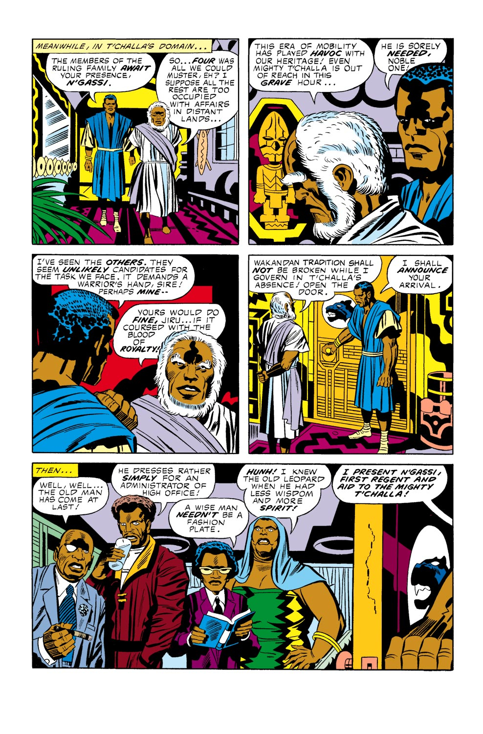 Read online Black Panther (1977) comic -  Issue #8 - 13