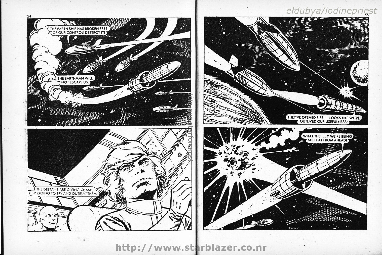 Read online Starblazer comic -  Issue #63 - 29