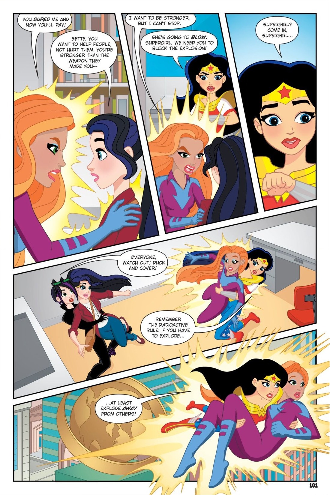 Read online DC Super Hero Girls: Date With Disaster comic -  Issue # TPB - 100