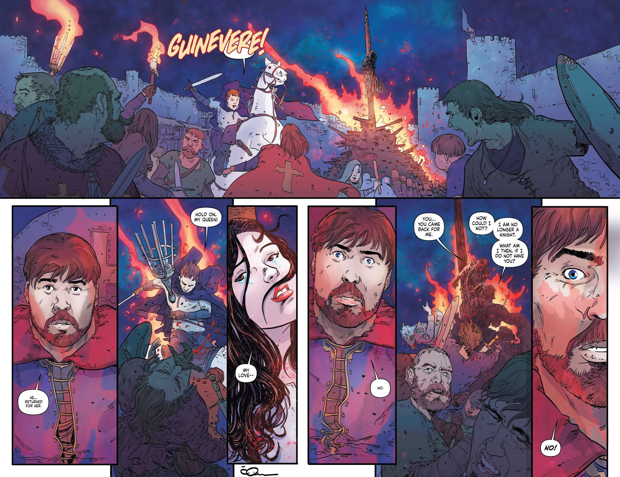 Read online Unholy Grail comic -  Issue #4 - 13