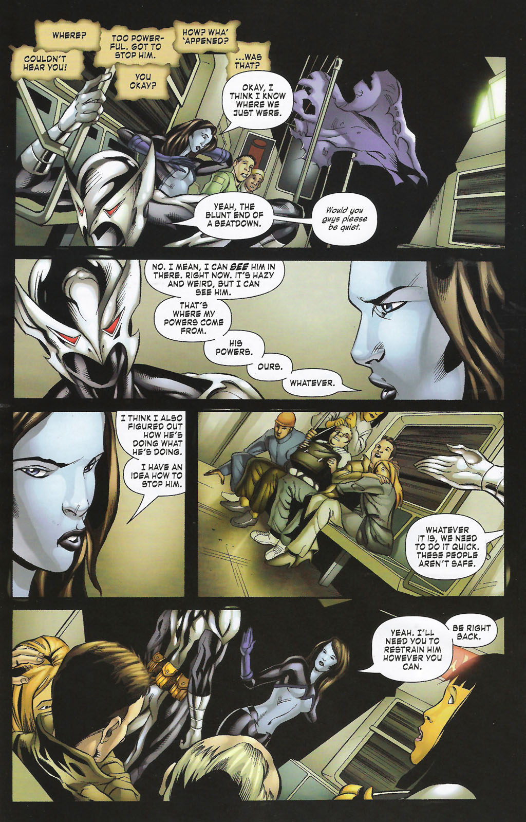 Read online ShadowHawk (2005) comic -  Issue #6 - 20