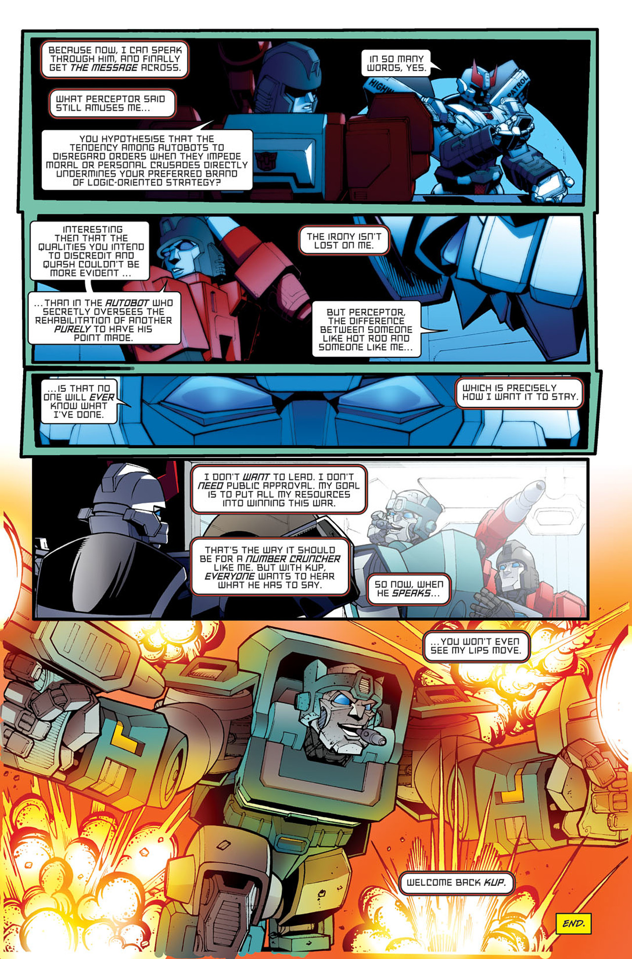 Read online The Transformers: All Hail Megatron comic -  Issue #15 - 13