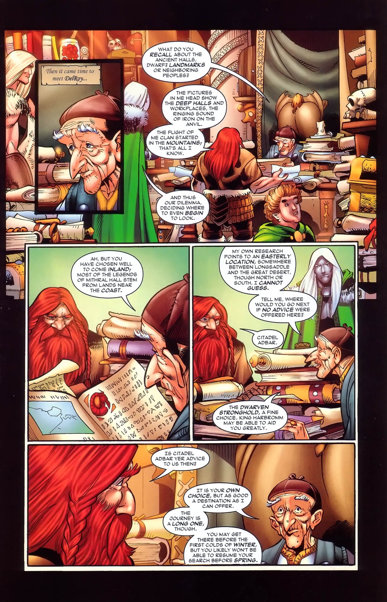 Read online Forgotten Realms: Streams of Silver comic -  Issue #2 - 10