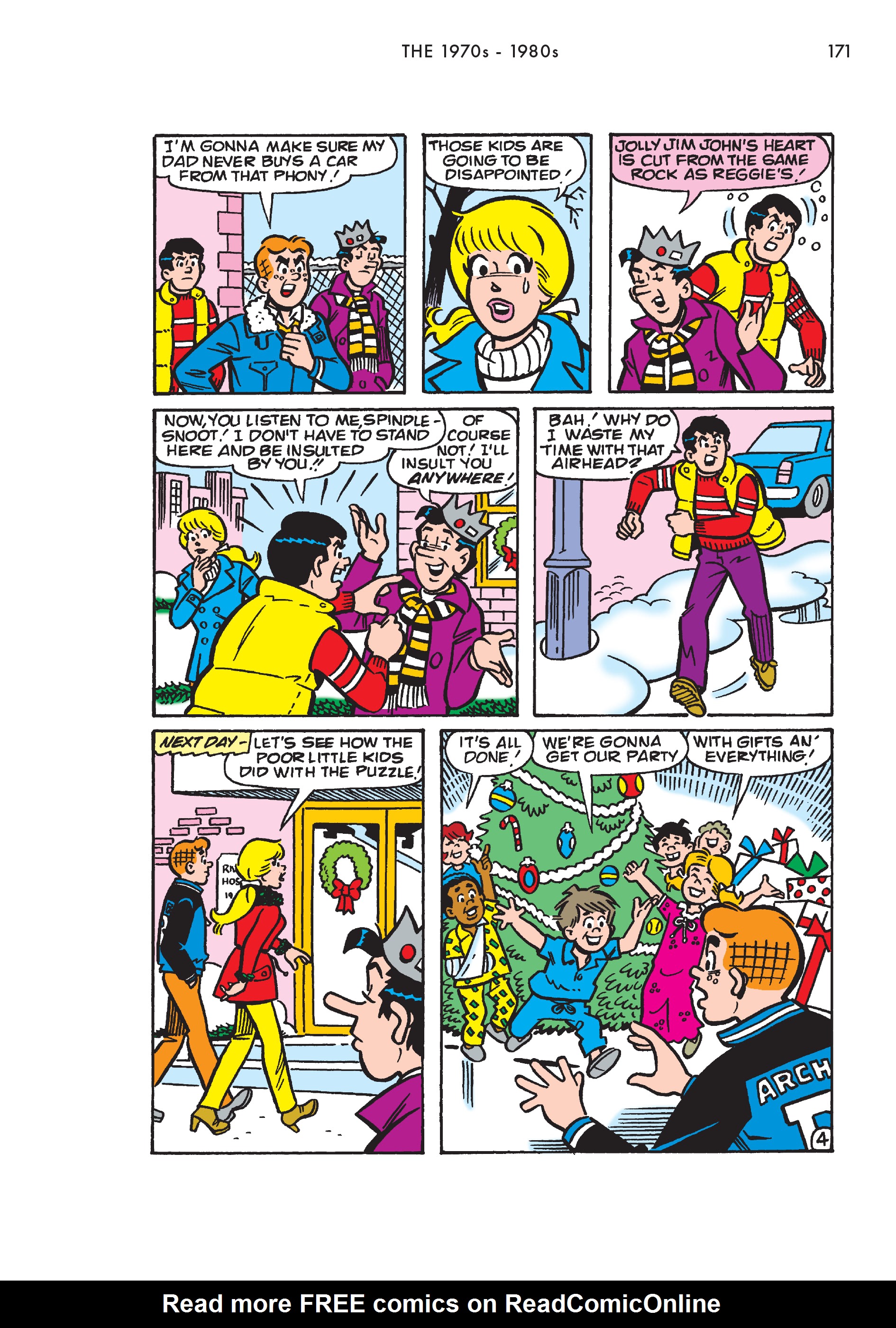 Read online The Best of Archie: Christmas Comics comic -  Issue # TPB (Part 2) - 70
