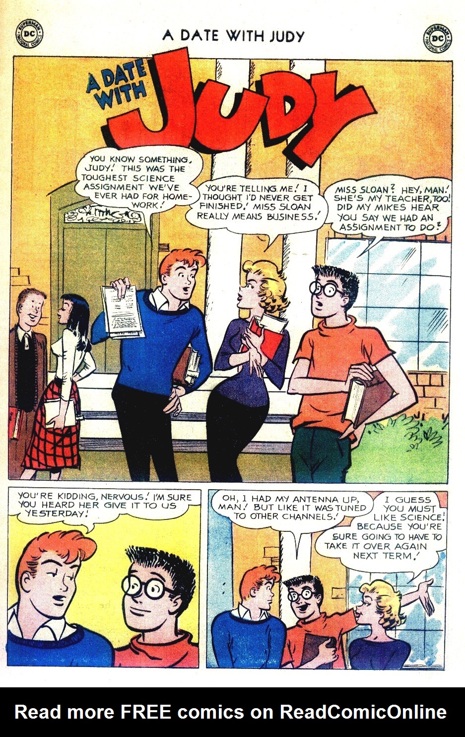 Read online A Date with Judy comic -  Issue #75 - 25