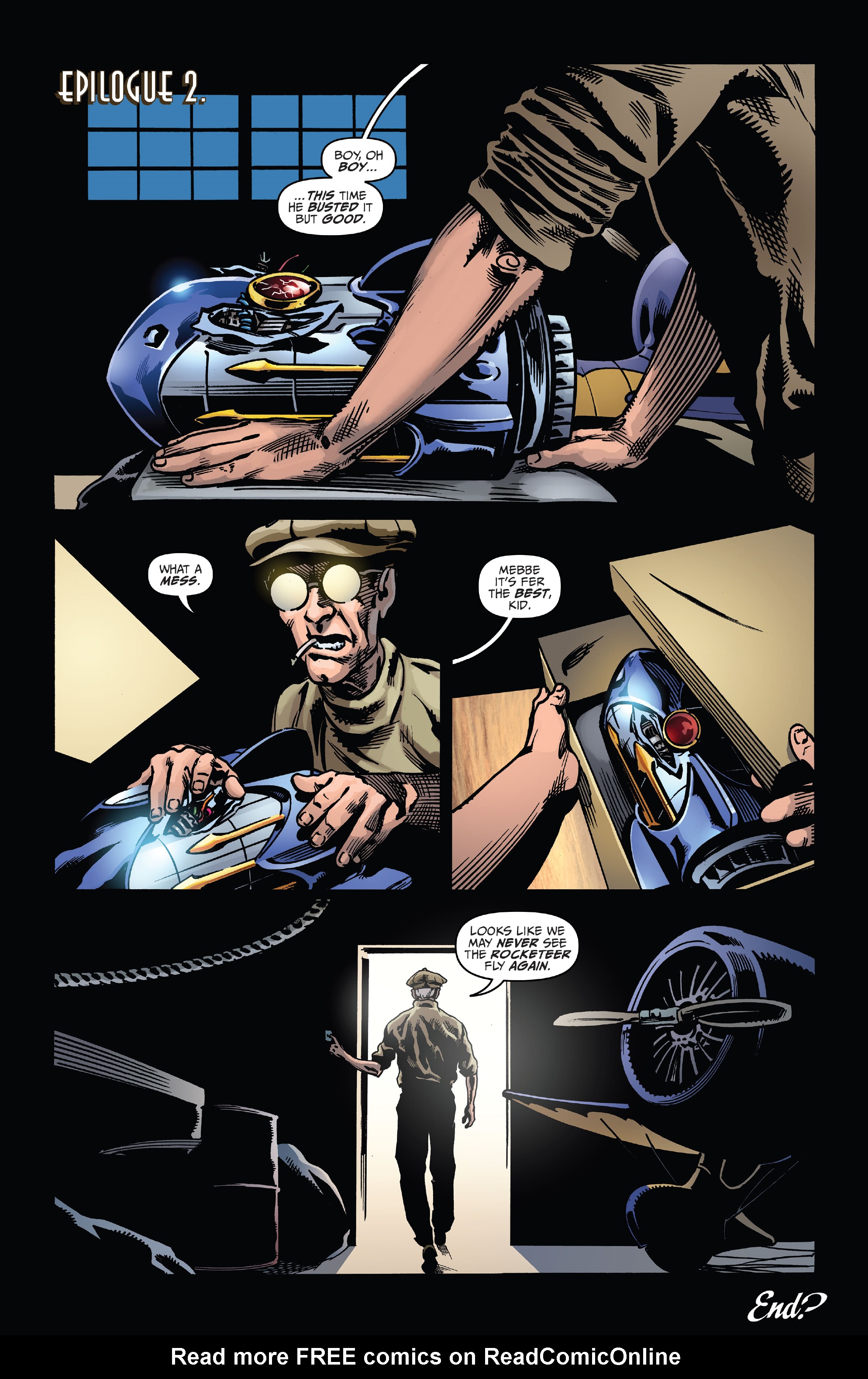 Read online The Rocketeer: The Great Race comic -  Issue #4 - 22