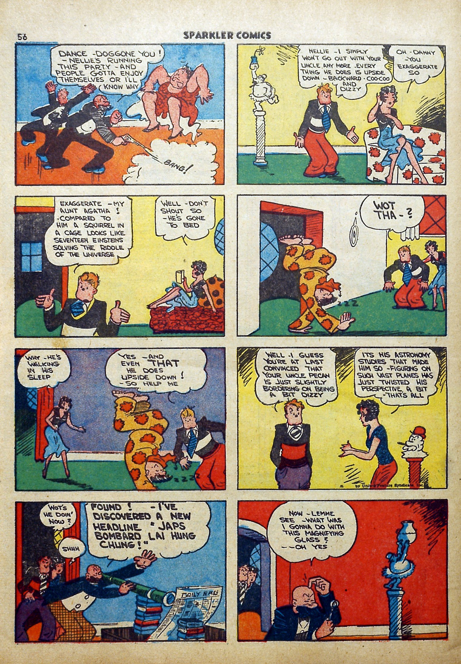 Read online Sparkler Comics comic -  Issue #2 - 52