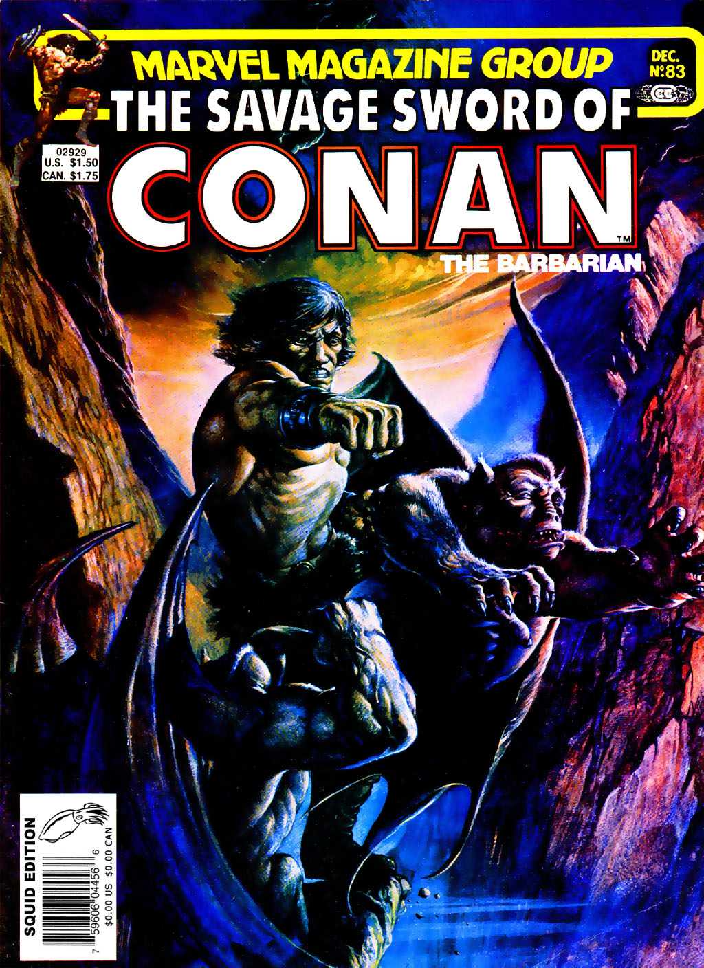 Read online The Savage Sword Of Conan comic -  Issue #83 - 1