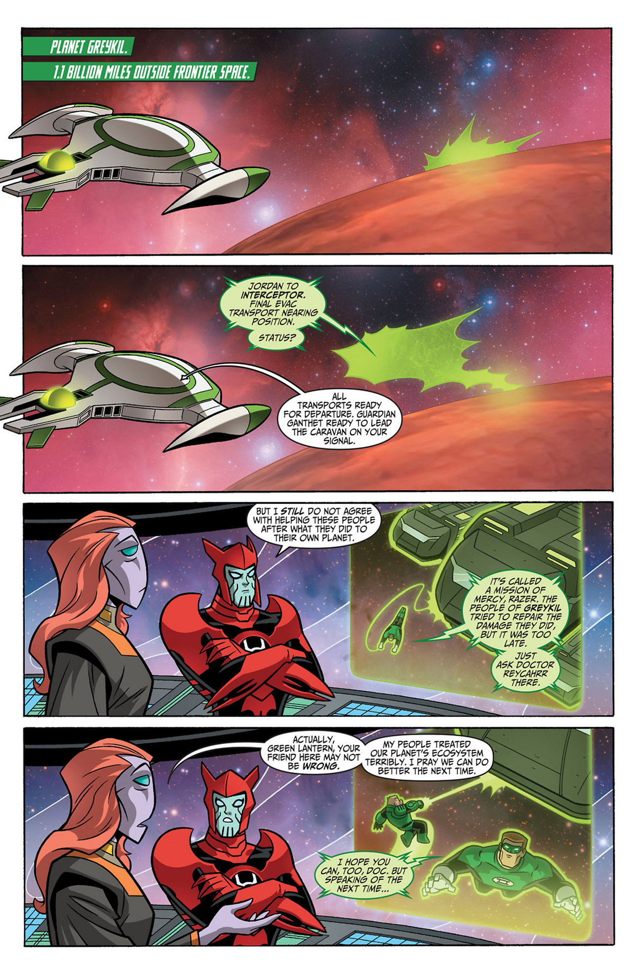 Read online Green Lantern: The Animated Series comic -  Issue #12 - 2