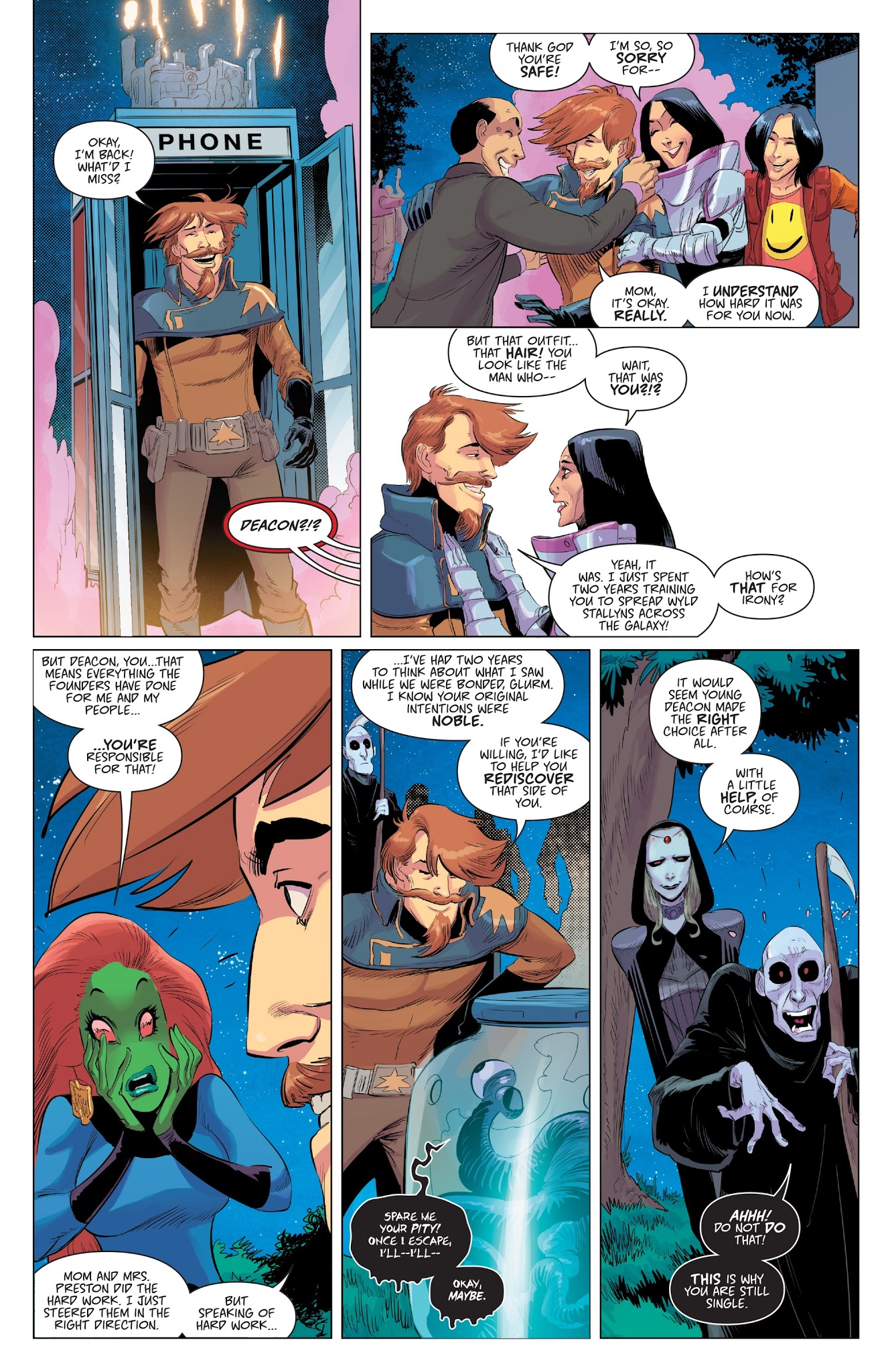 Read online Bill & Ted Save the Universe comic -  Issue #5 - 20