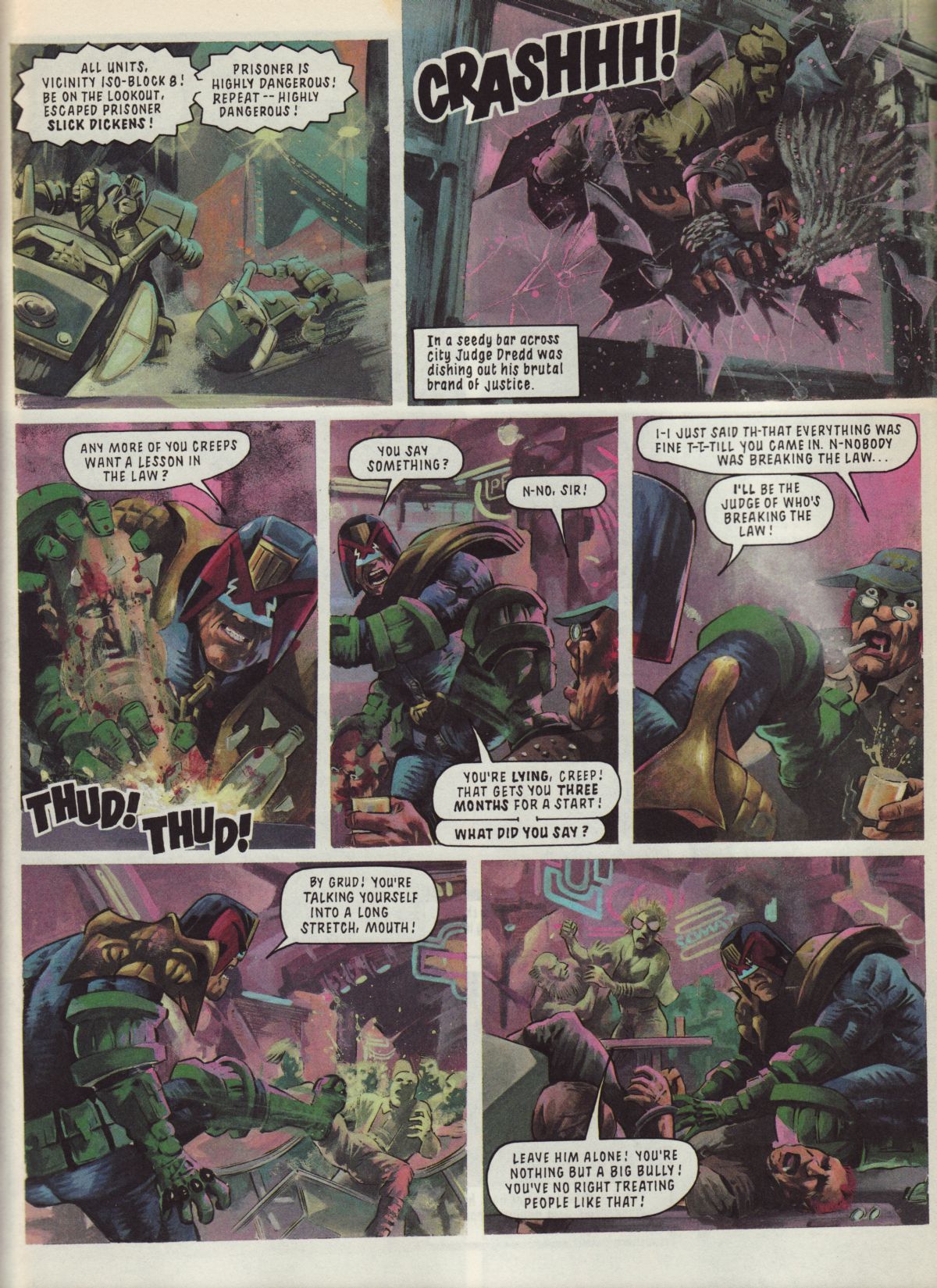 Read online Judge Dredd: The Megazine (vol. 2) comic -  Issue #34 - 8