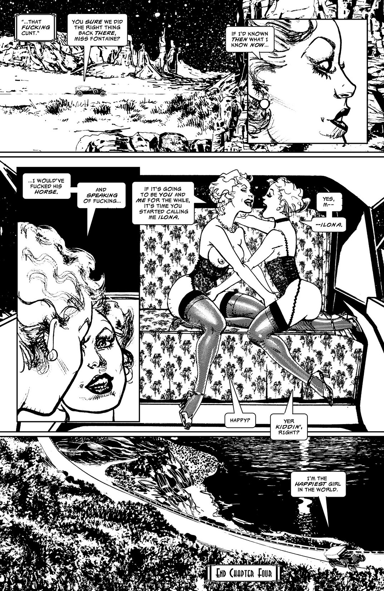 Read online Black Kiss II comic -  Issue #2 - 22