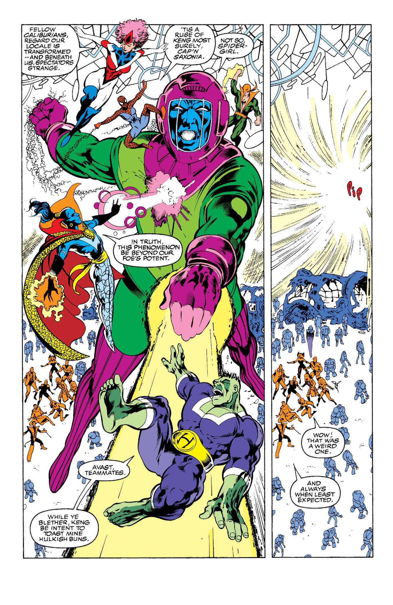 Read online Excalibur Visionaries: Alan Davis comic -  Issue # TPB 1 (Part 2) - 71