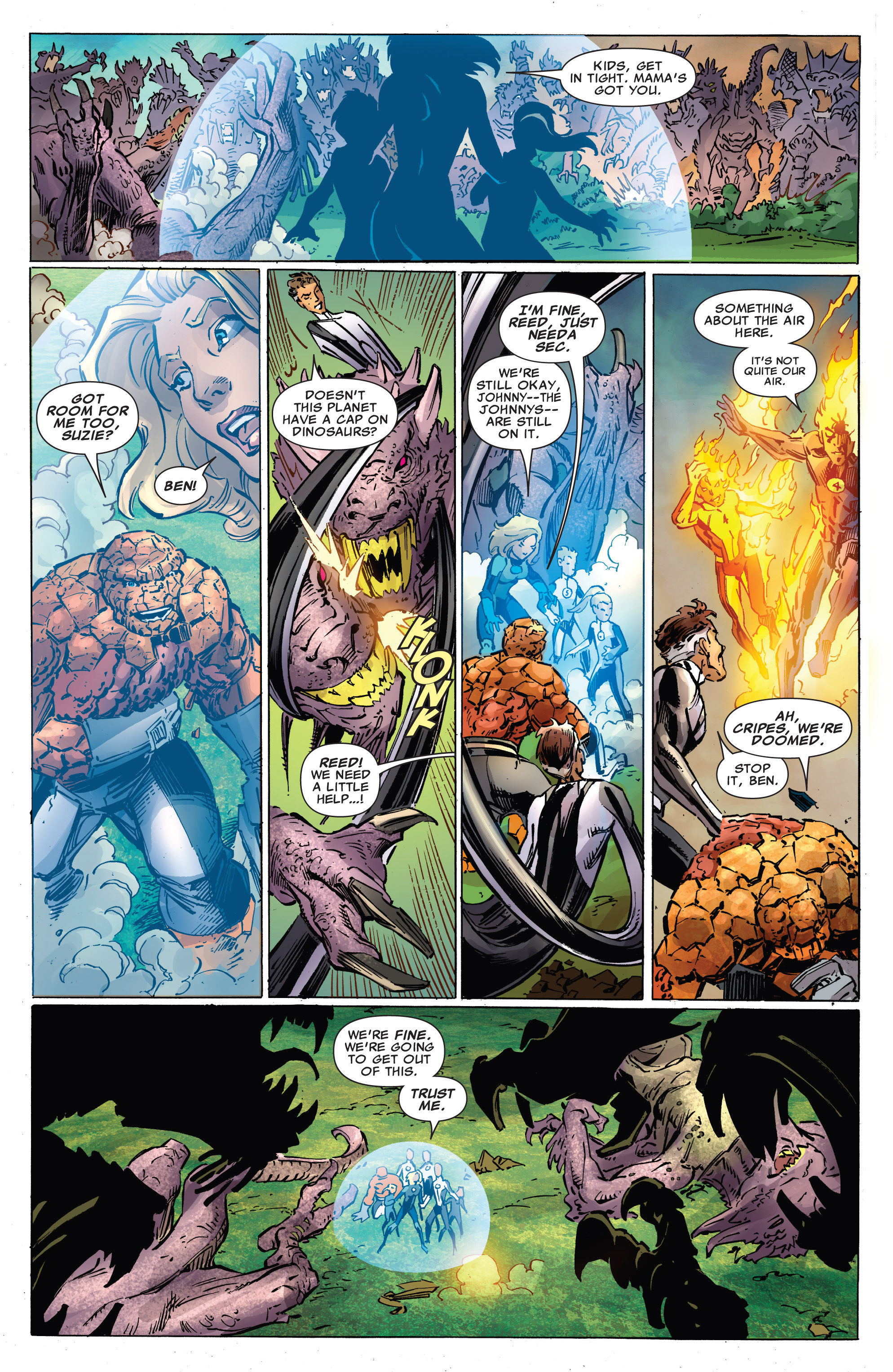 Read online Fantastic Four (2013) comic -  Issue #12 - 16