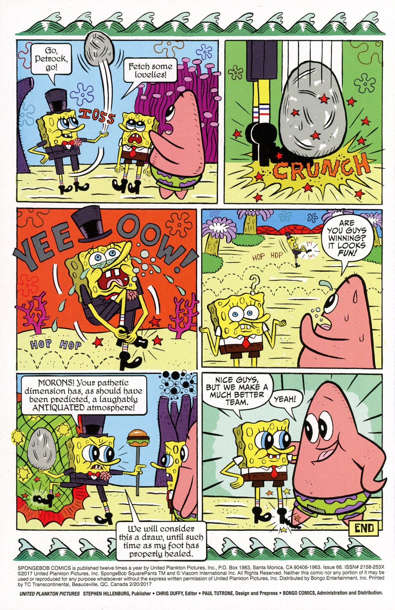 Read online SpongeBob Comics comic -  Issue #66 - 34